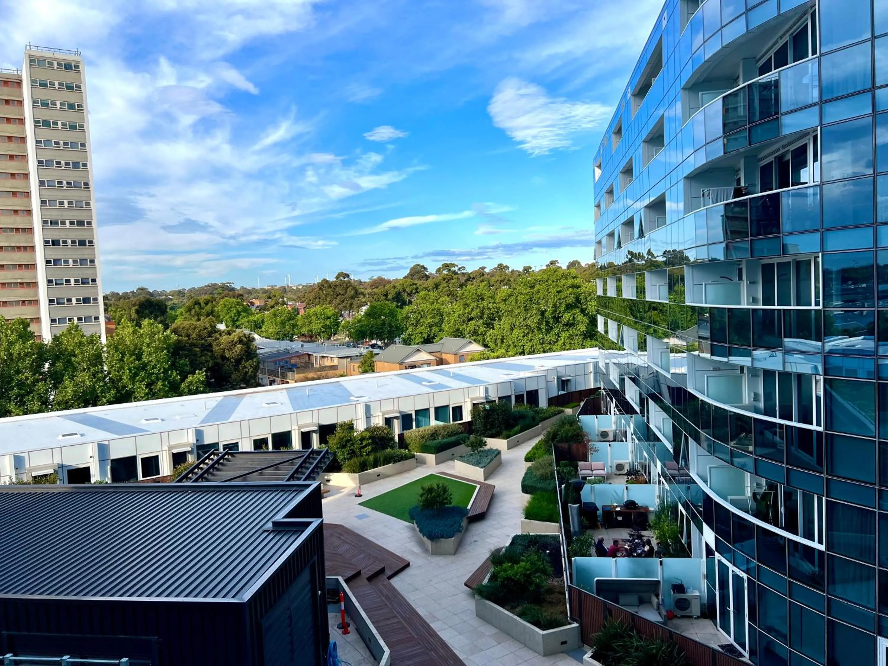 Property building in Sweet Home Apartment North Melbourne