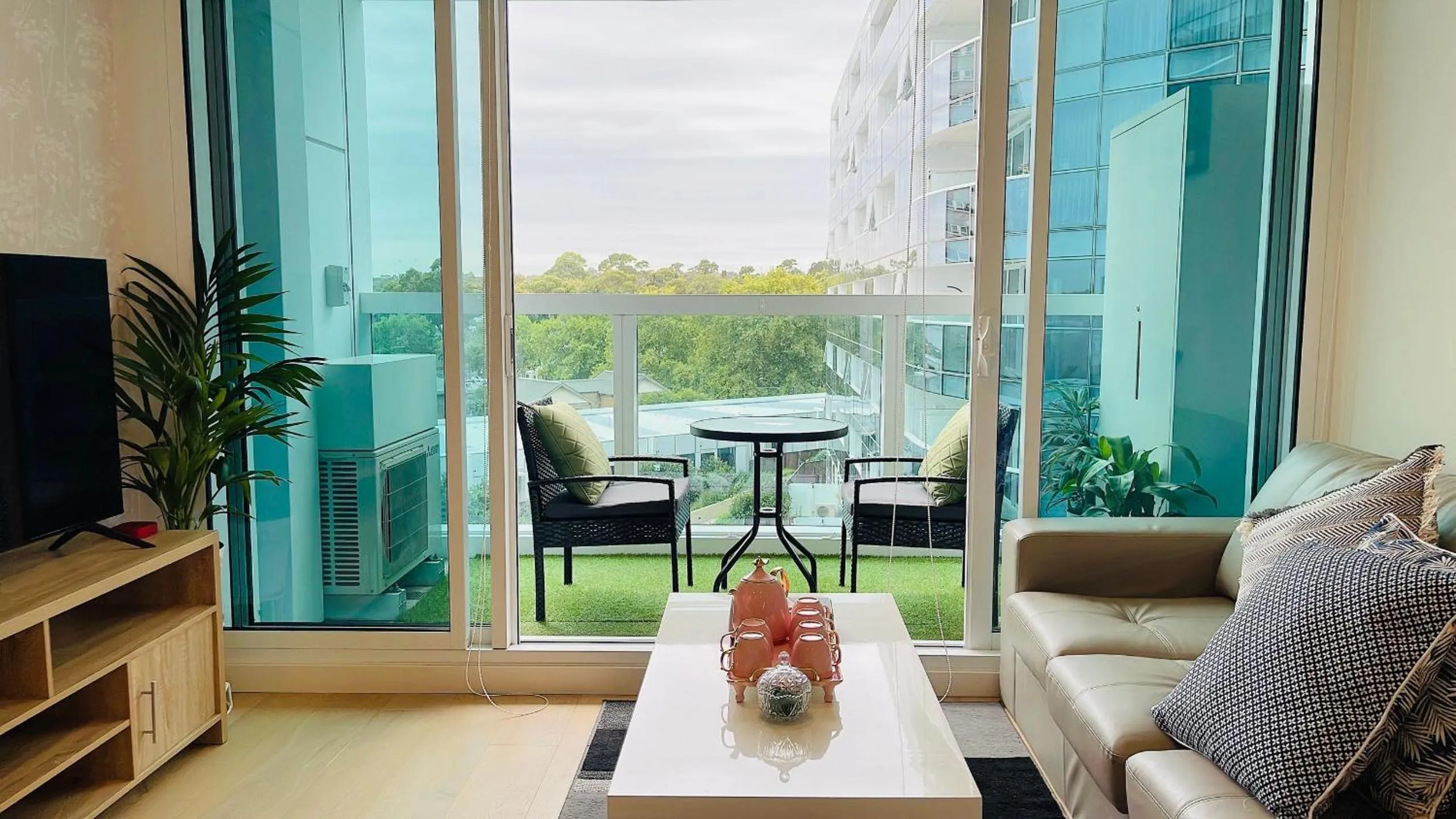 Patio in Sweet Home Apartment North Melbourne