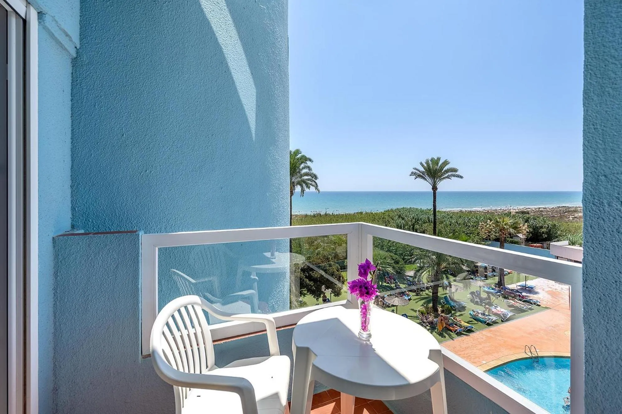 Balcony/Terrace in Hotel Playas de Guardamar