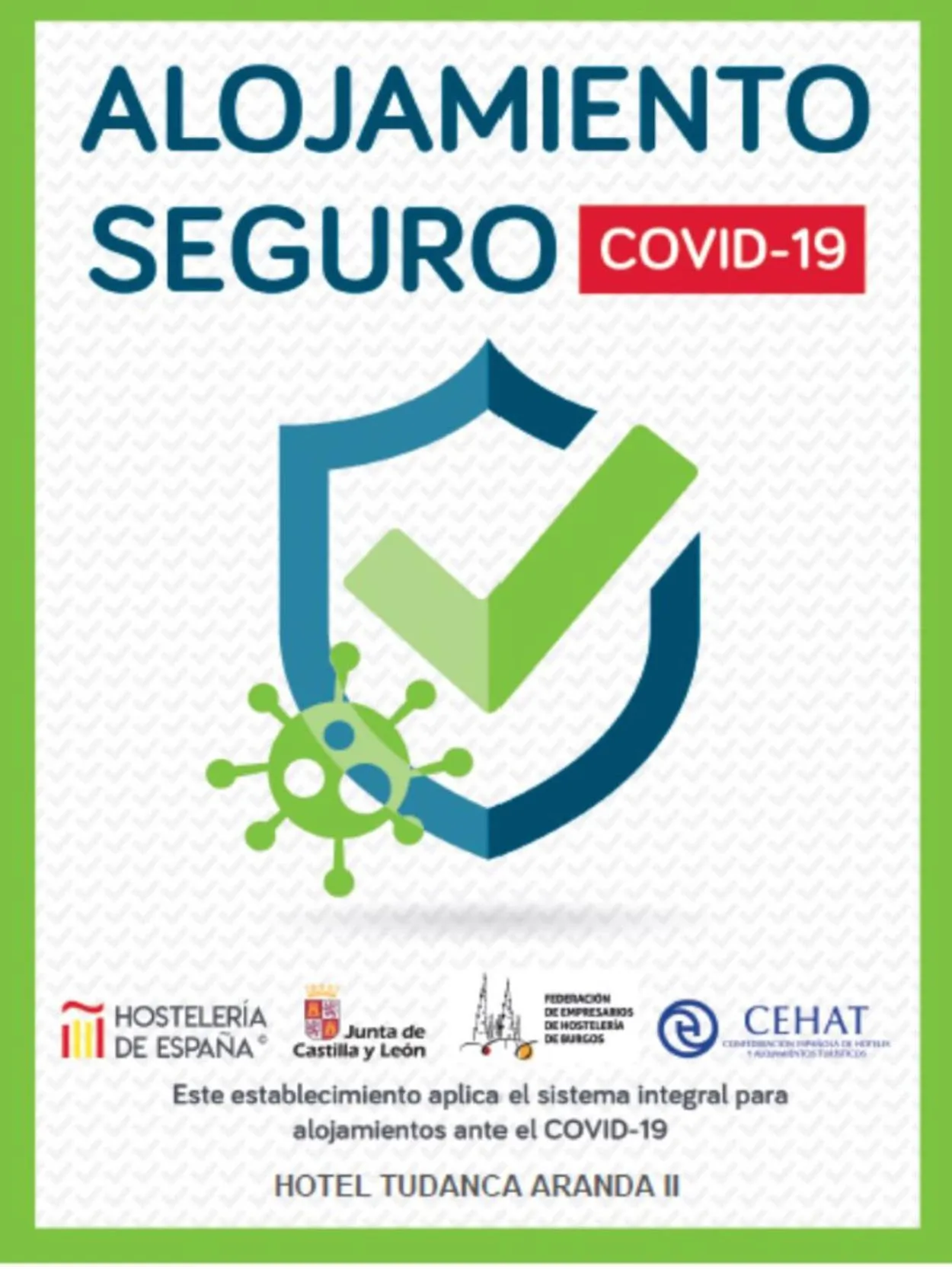 Certificate/Award in Hotel Tudanca-Aranda II