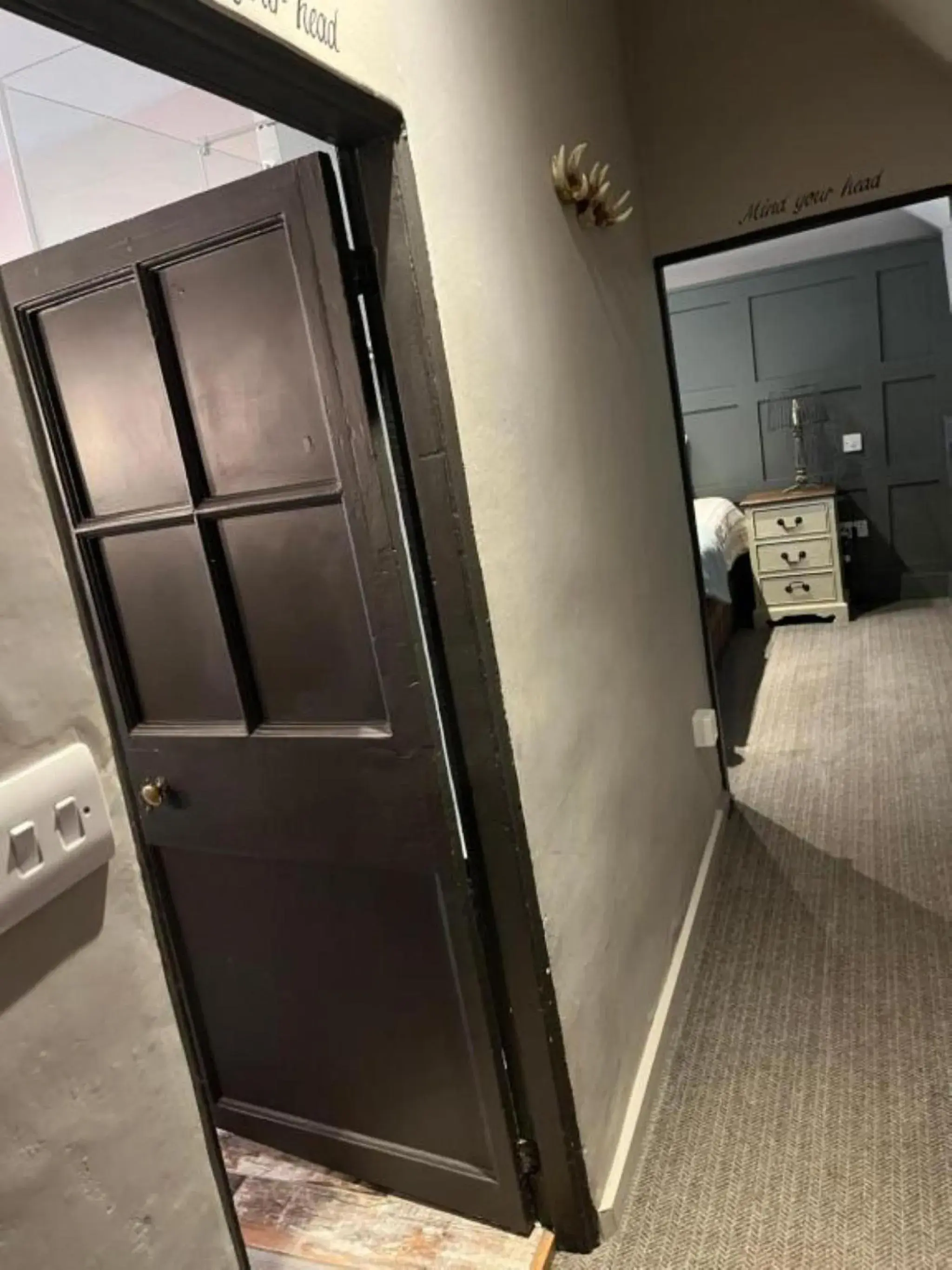 Bedroom in The Crown Inn Bedroom in The Crown Inn