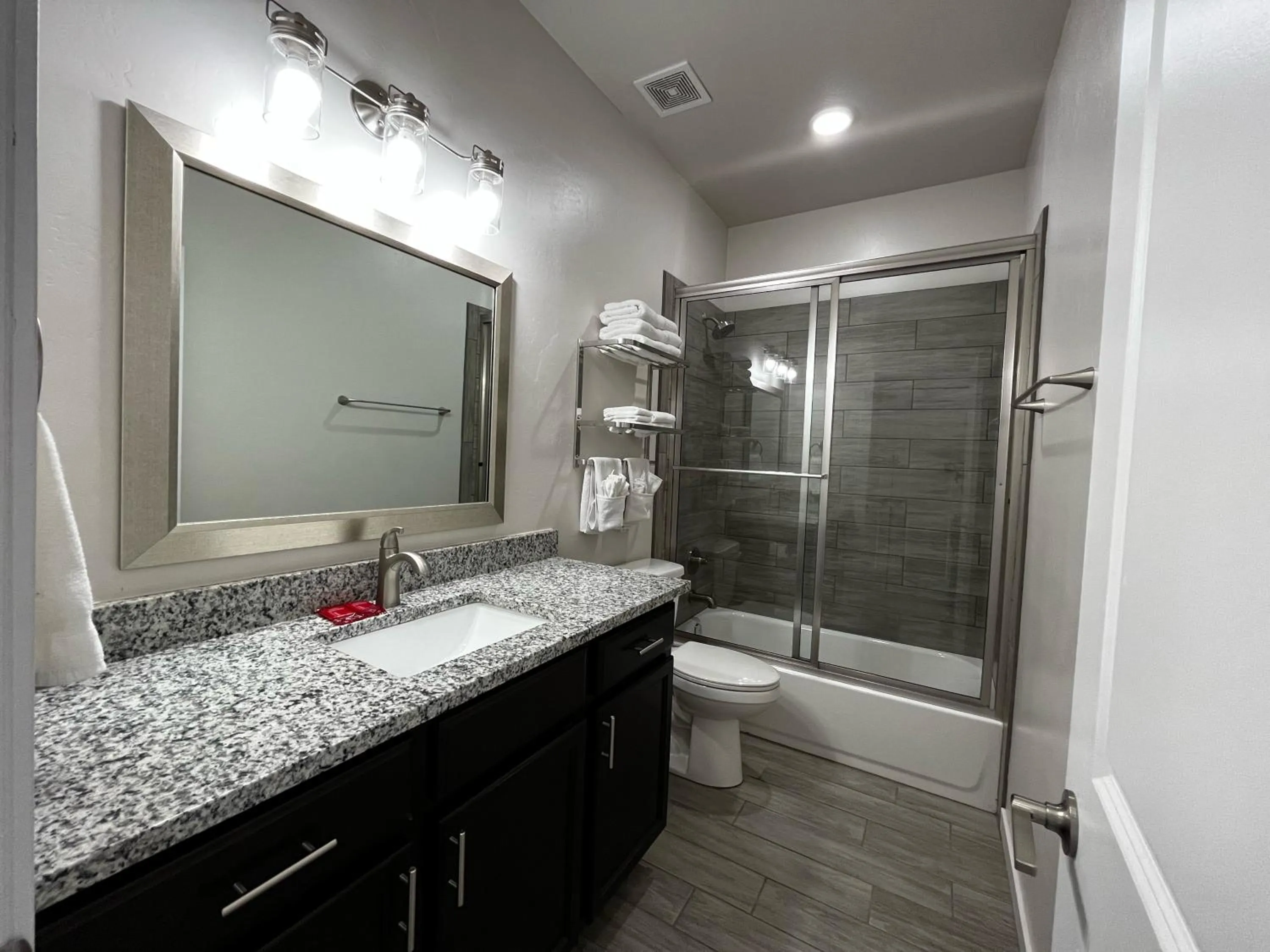 Bathroom in Longhorn Flats