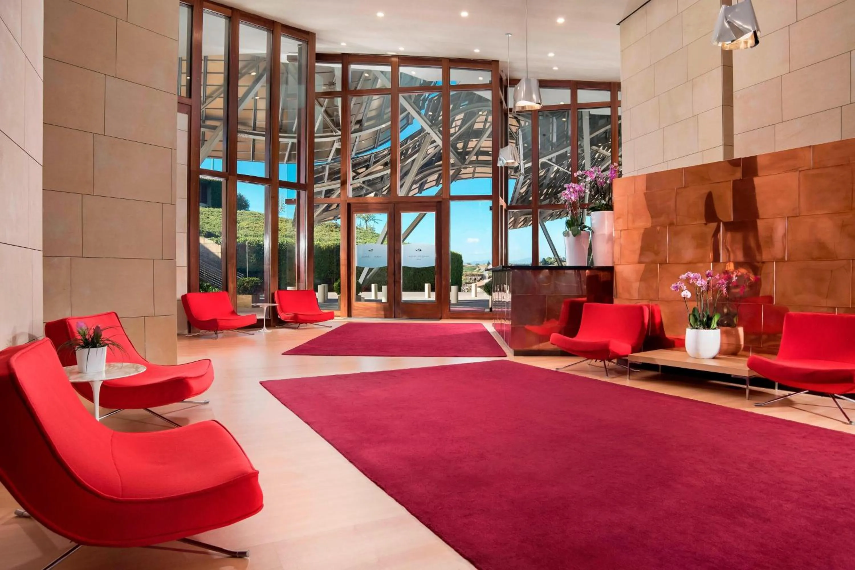Lobby or reception in Hotel Marqués de Riscal, a Luxury Collection Hotel, Elciego