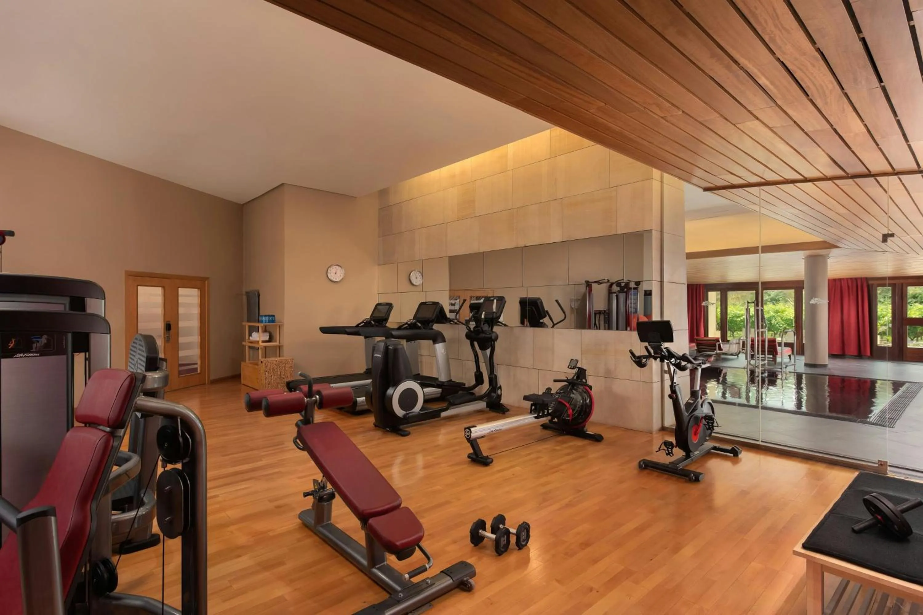 Fitness centre/facilities in Hotel Marqués de Riscal, a Luxury Collection Hotel, Elciego