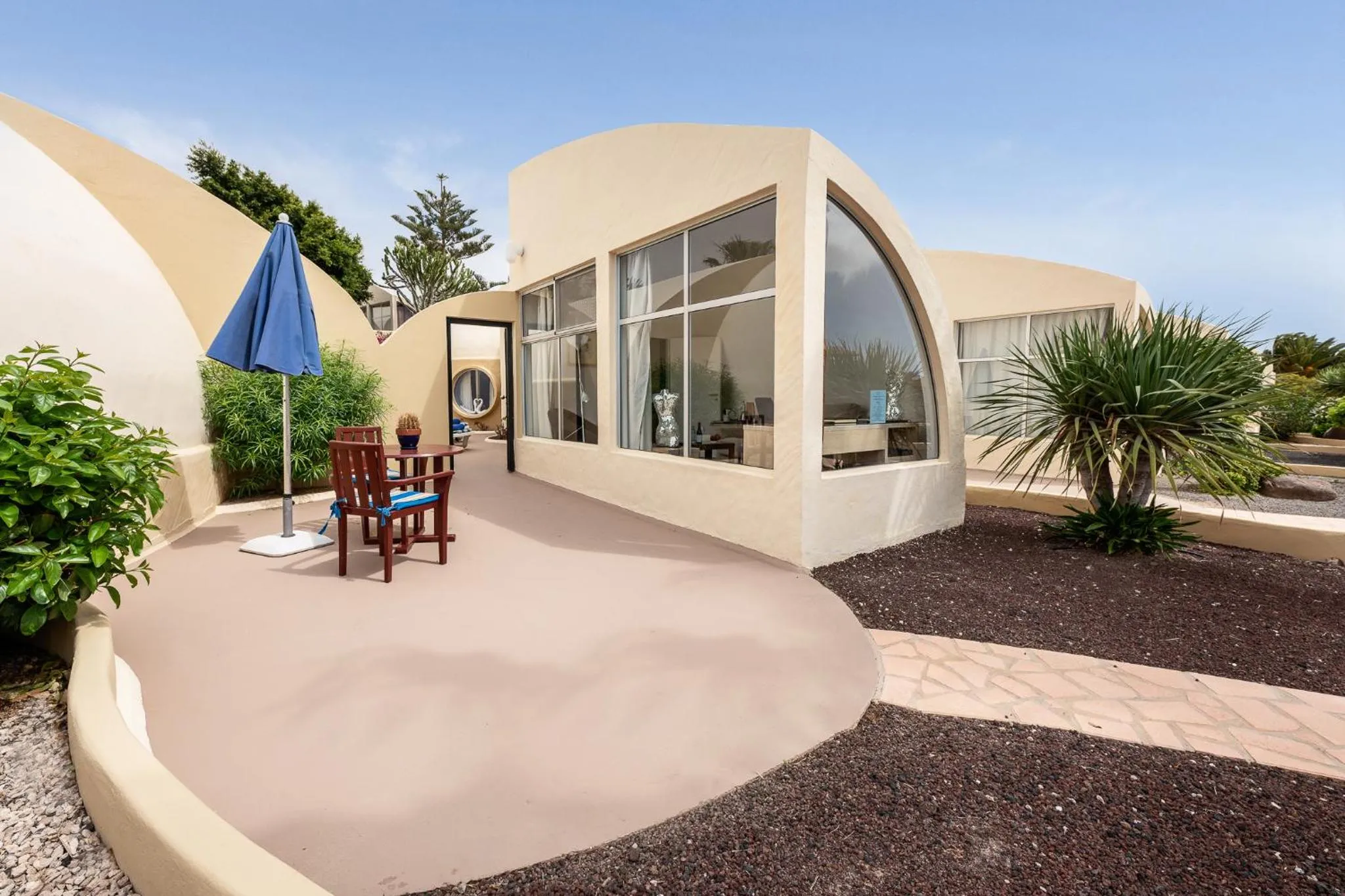 Patio in Hotel LIVVO Risco del Gato Suites