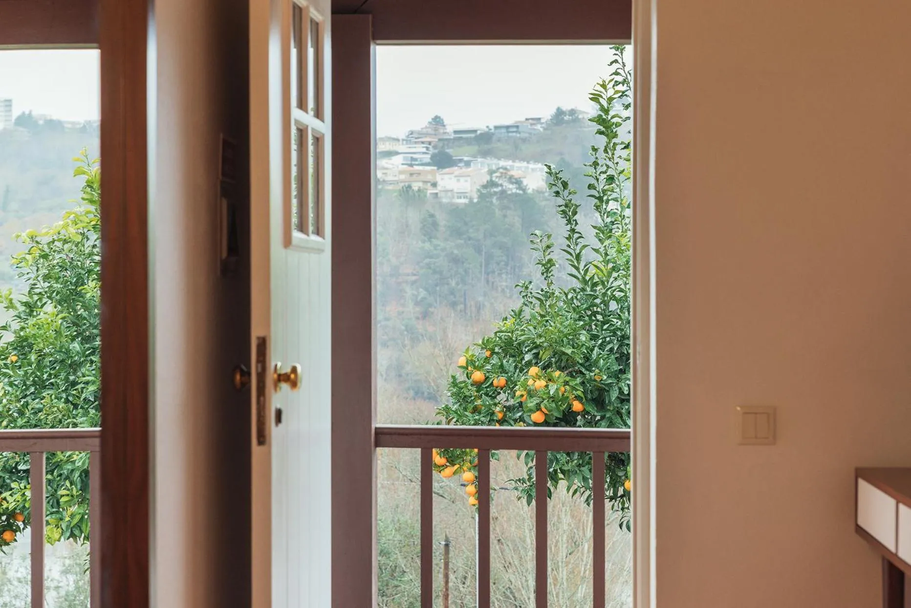 Double Room with Garden View in Casa da Ribeira