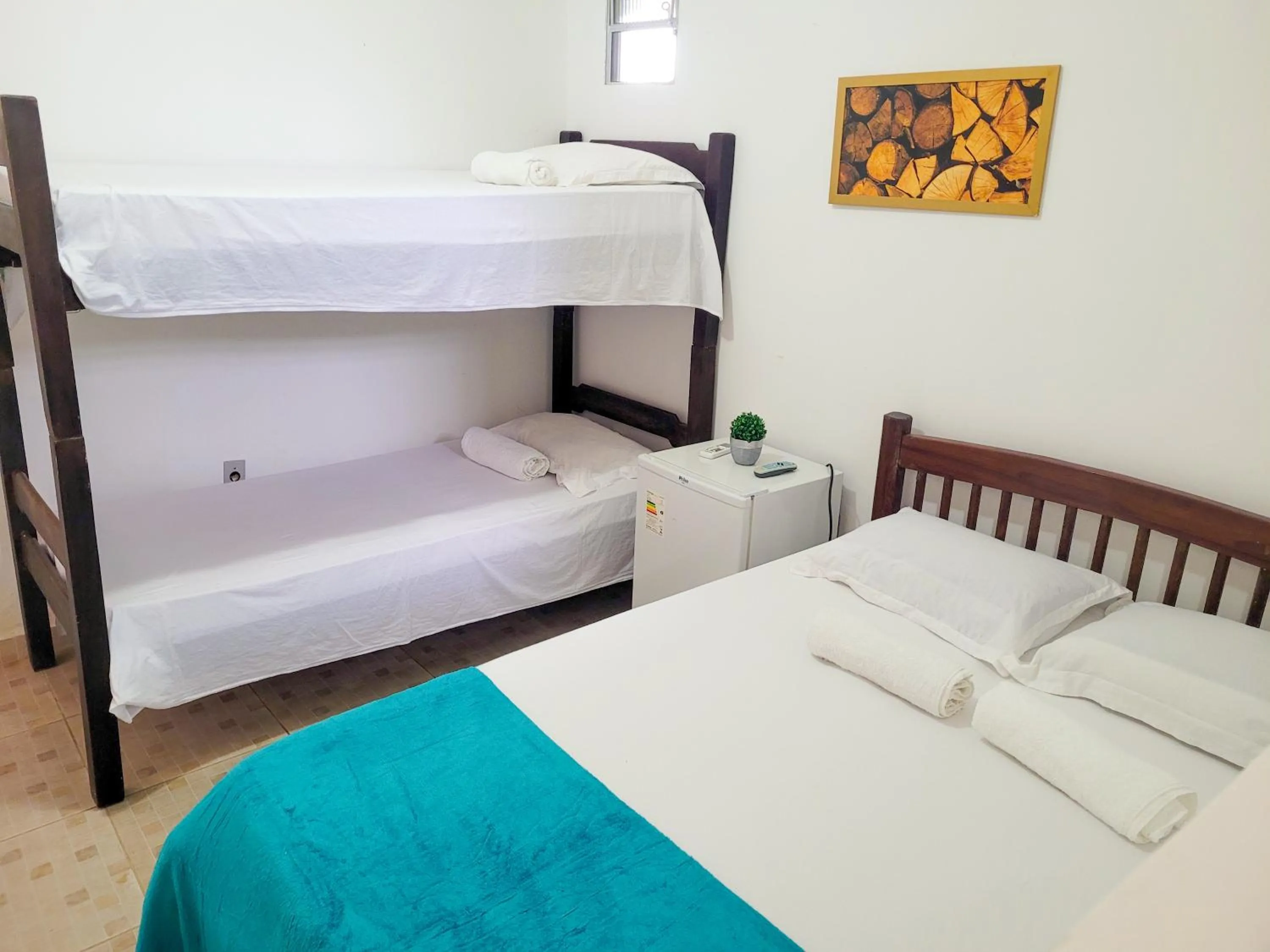 Bed in Pousada Villa Coelho