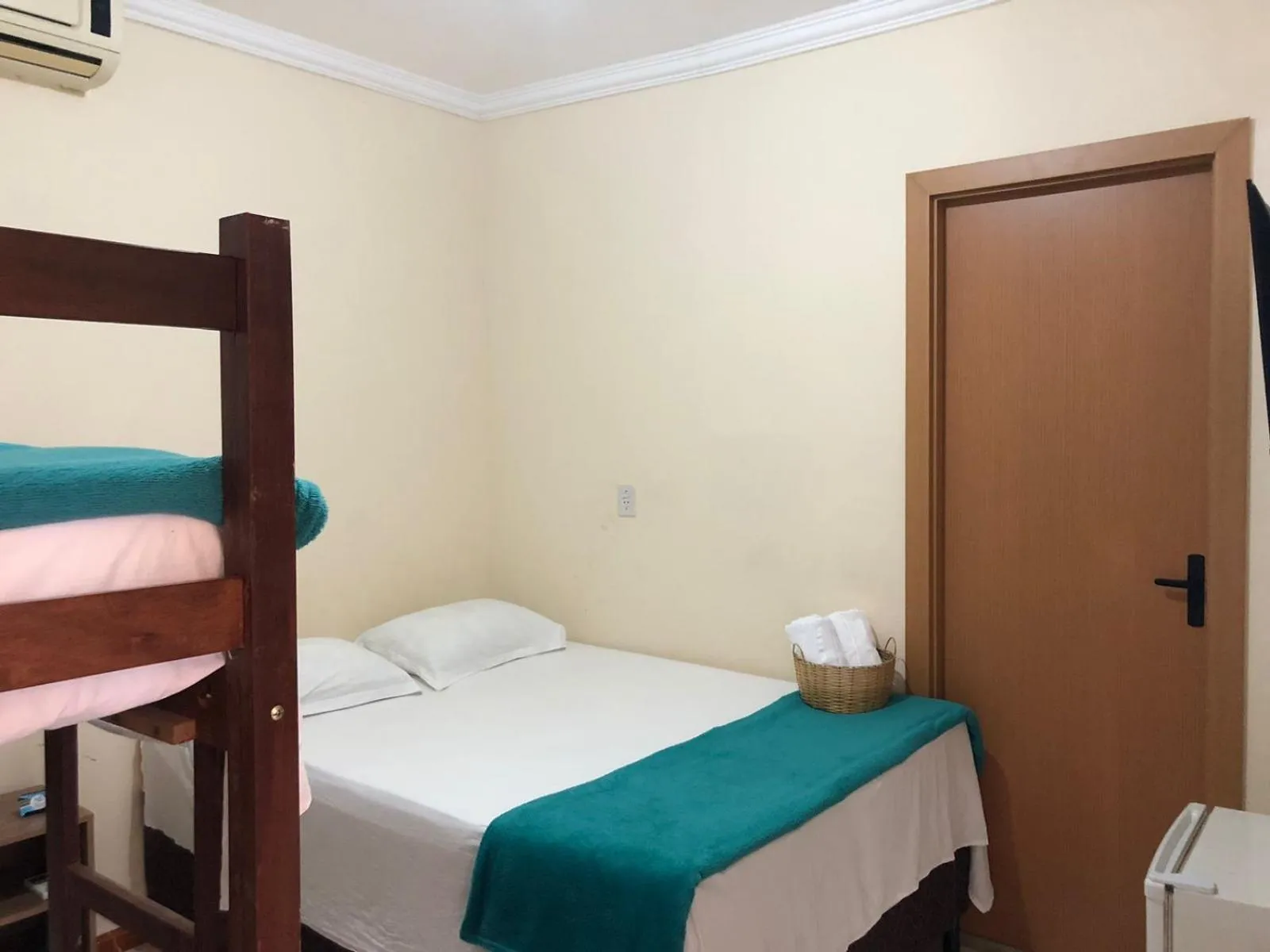 Bed in Pousada Villa Coelho