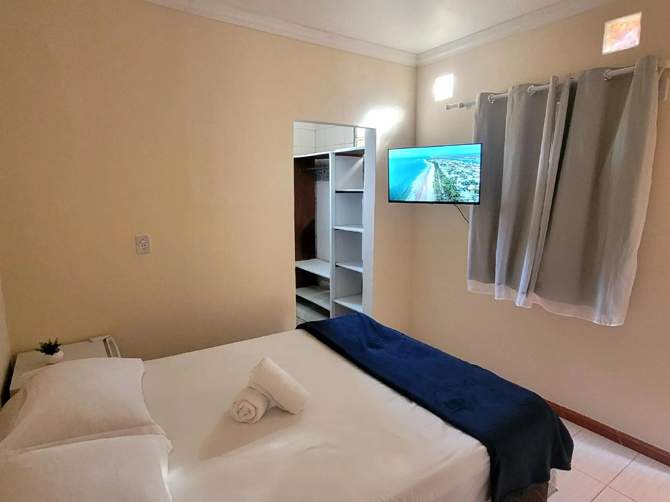 Bed in Pousada Villa Coelho