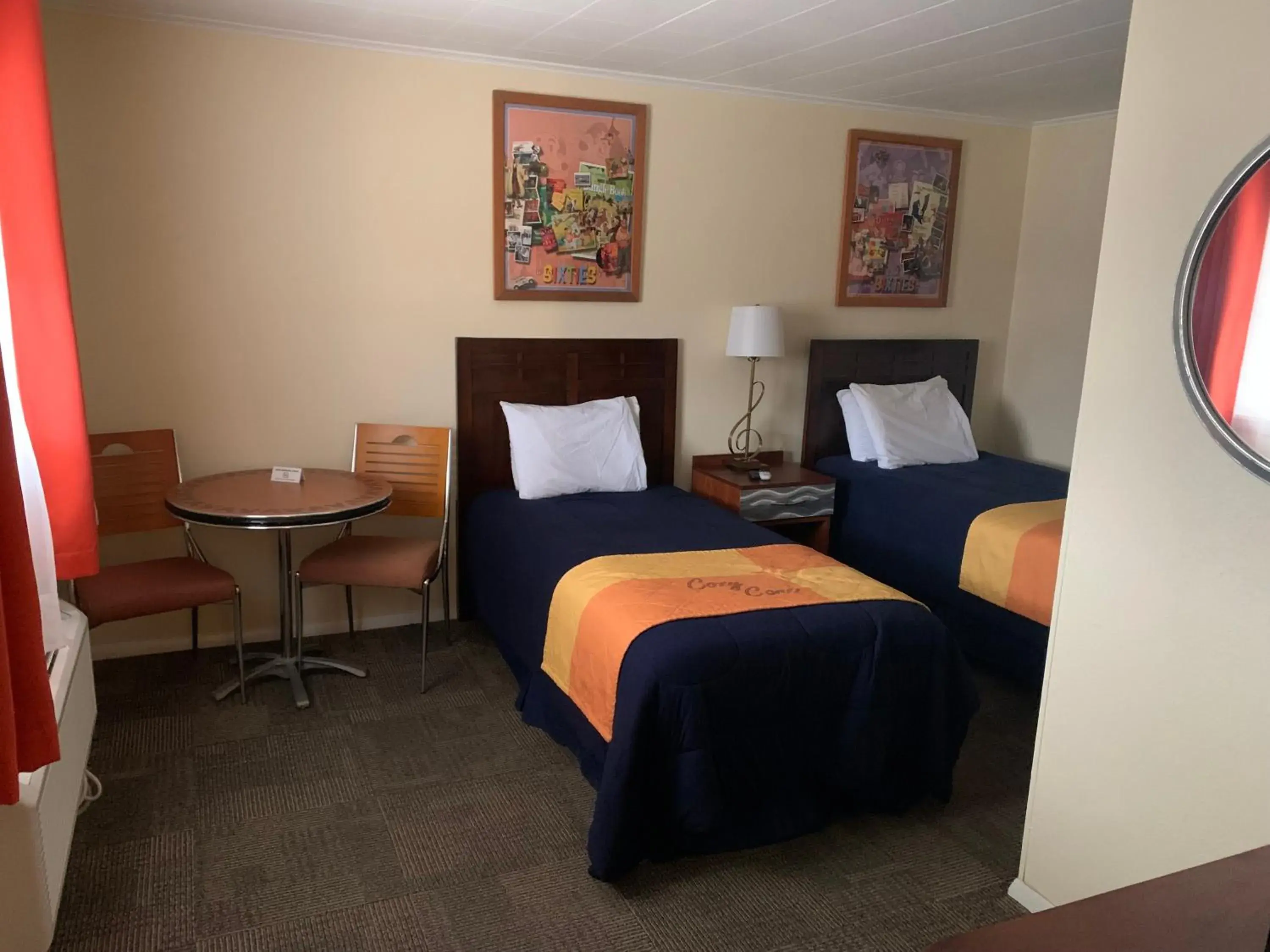 Bed in Hotel Marceline Bed in Hotel Marceline