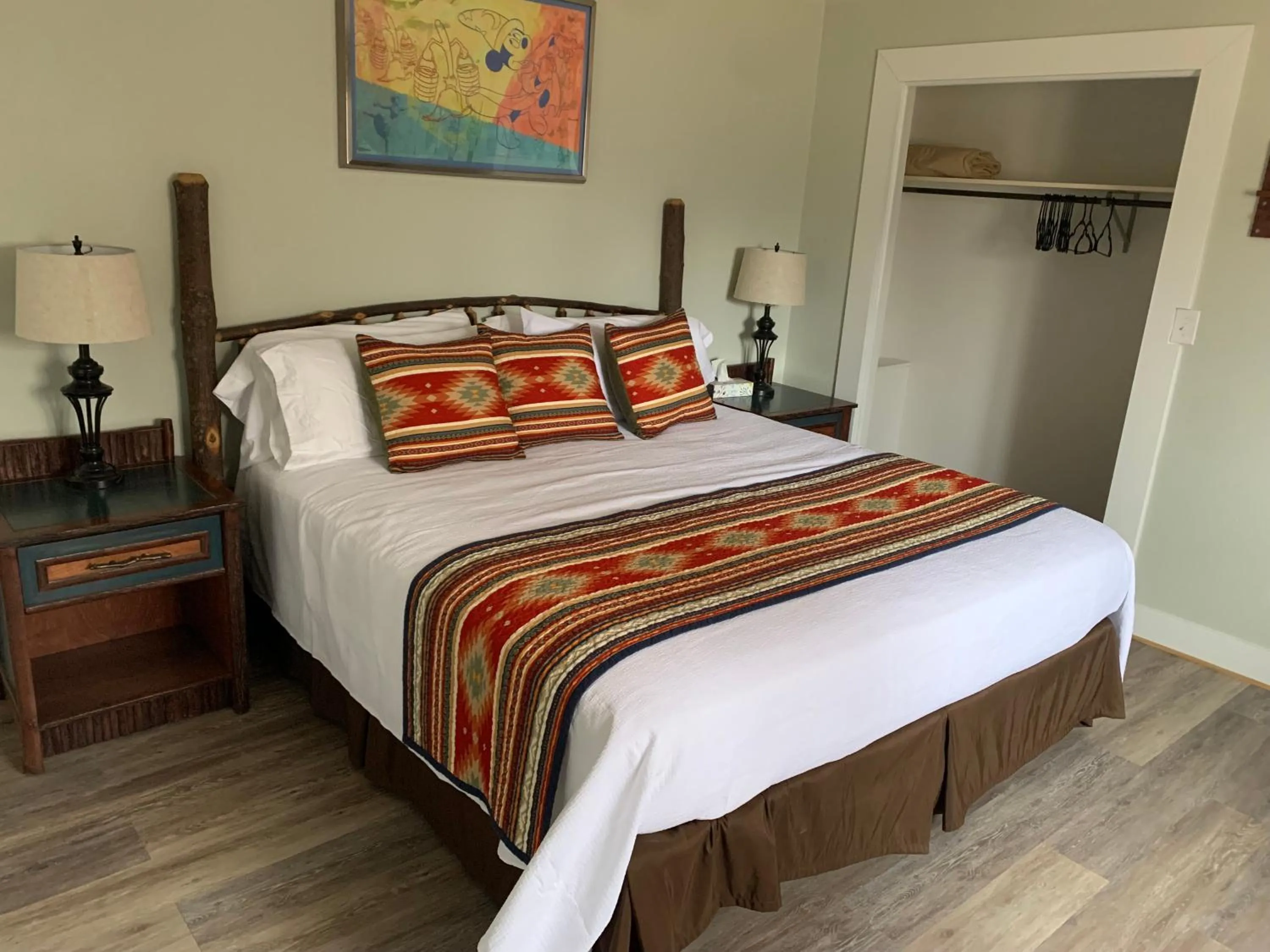 Bed in Hotel Marceline