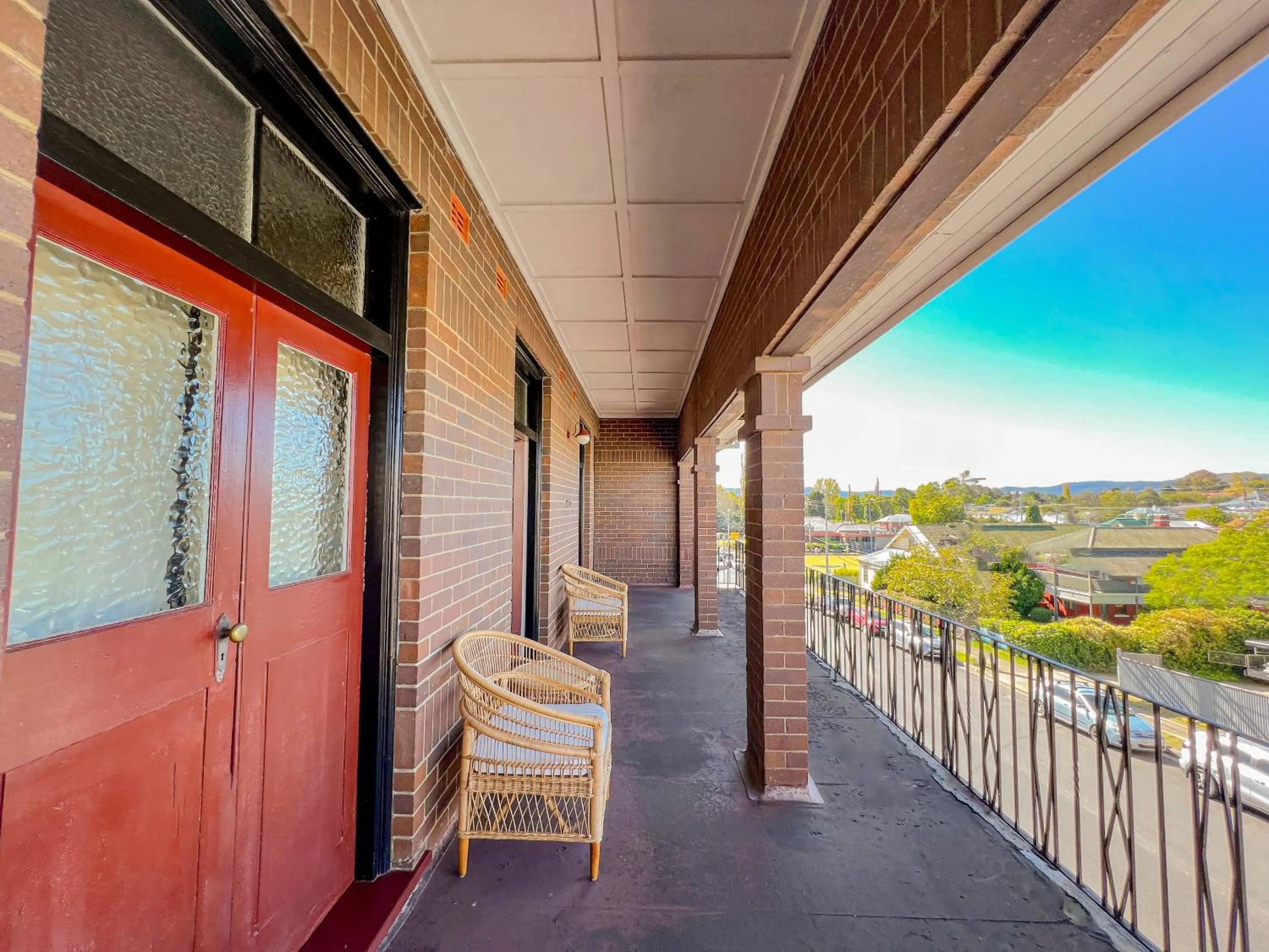 Balcony/Terrace in Commercial Hotel Bega