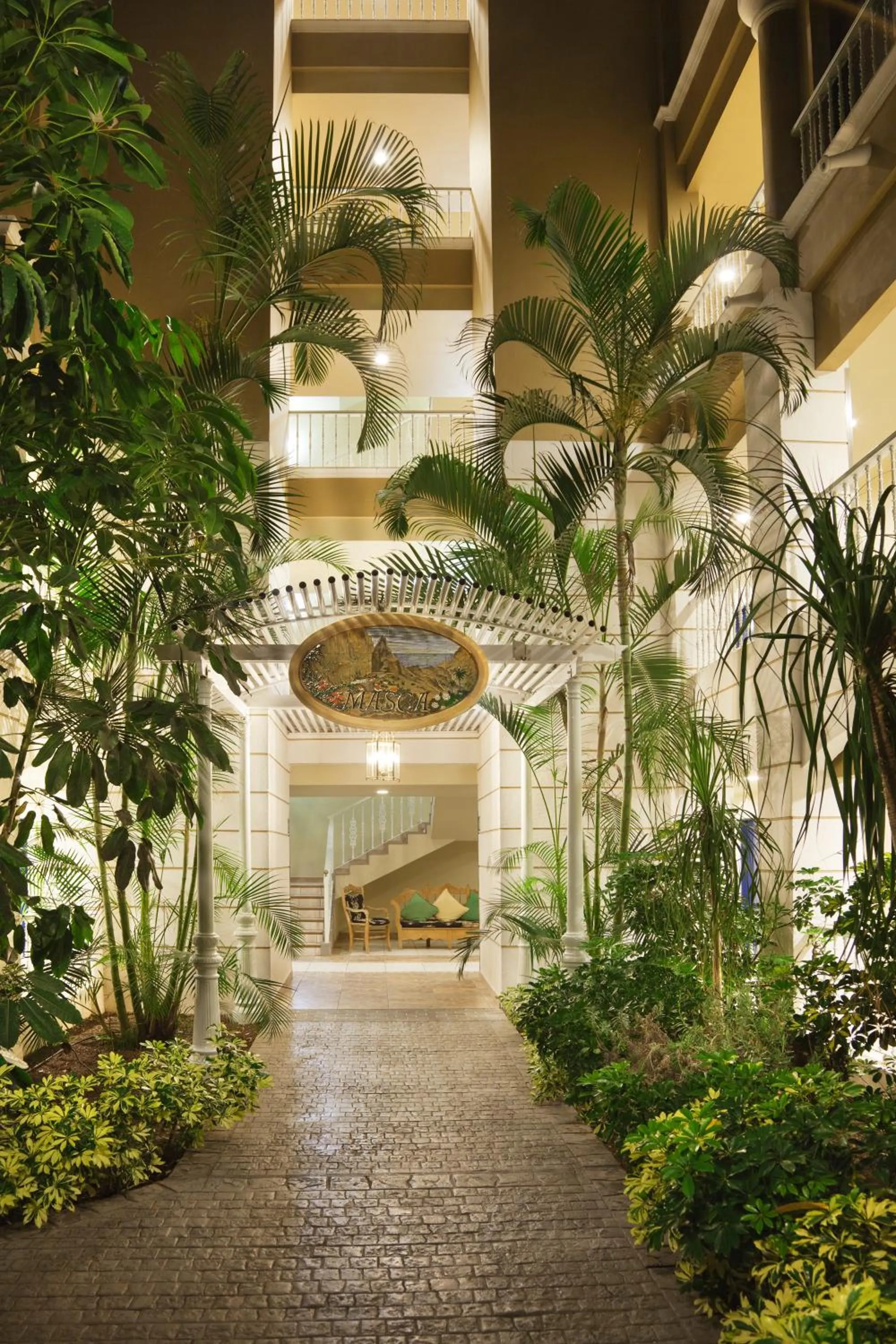 Decorative detail in Adrián Hoteles Jardines de Nivaria