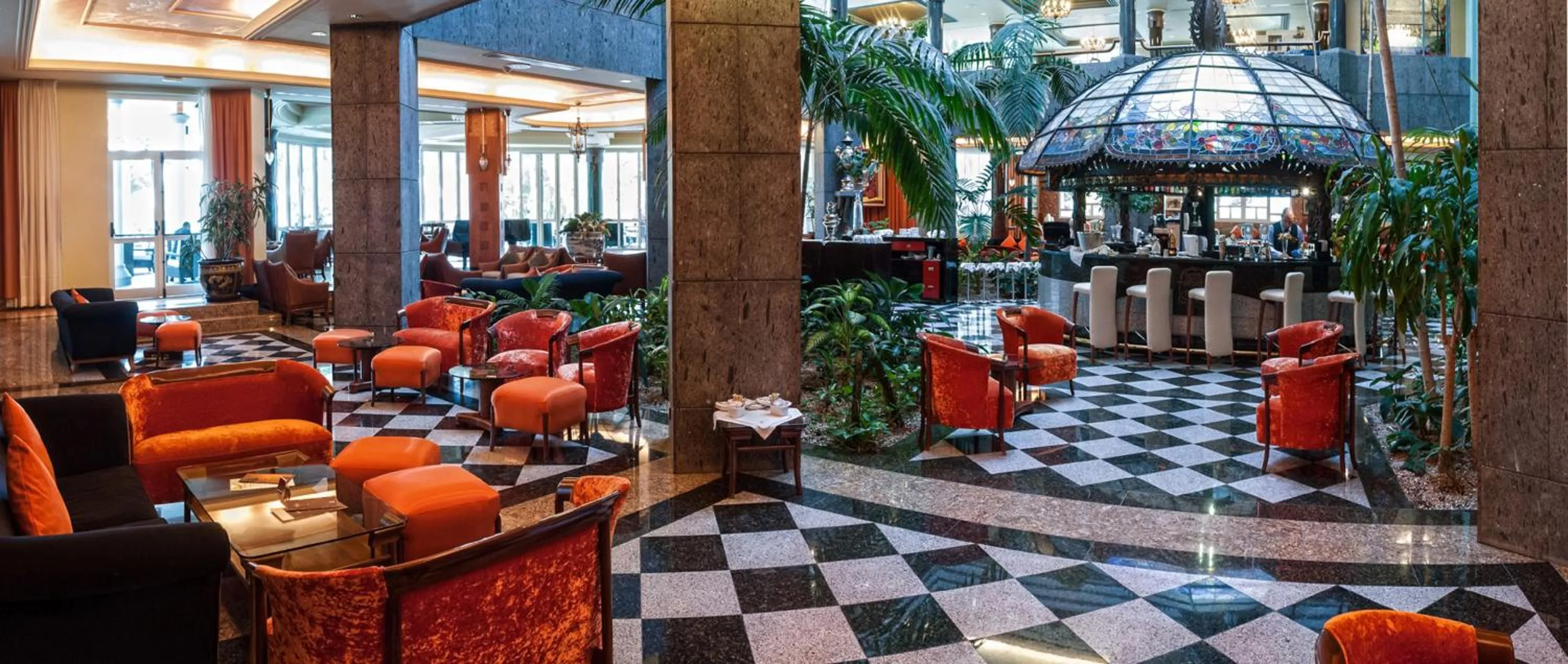 Lounge or bar in Adrián Hoteles Jardines de Nivaria