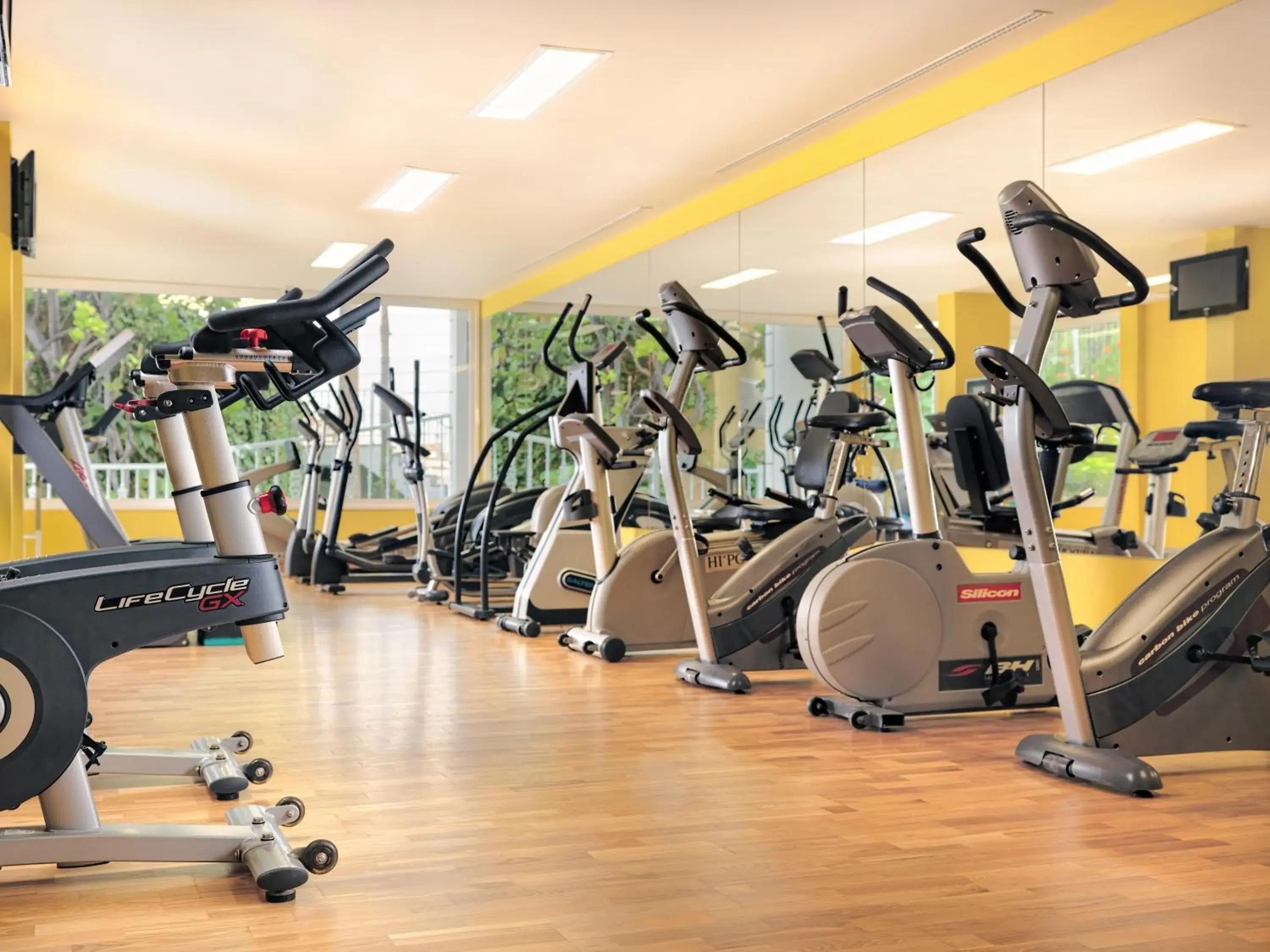 Fitness centre/facilities in Adrián Hoteles Jardines de Nivaria Fitness centre/facilities in Adrián Hoteles Jardines de Nivaria