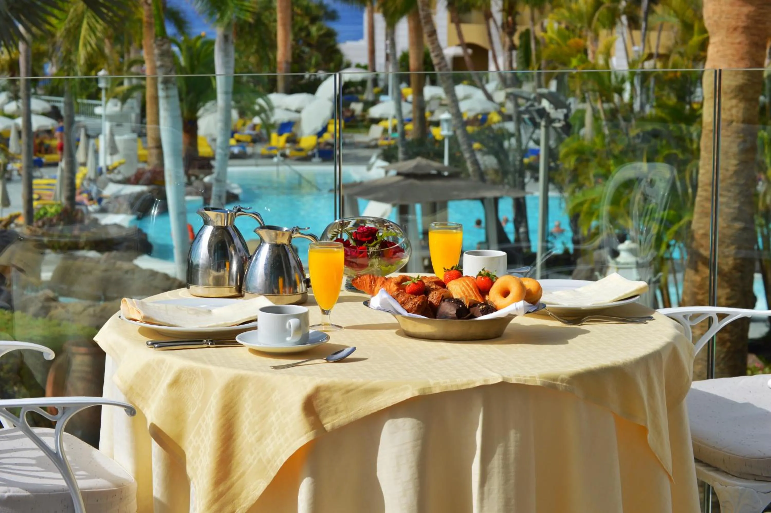 Decorative detail in Adrián Hoteles Jardines de Nivaria