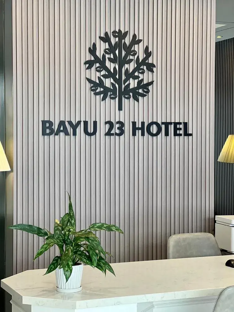 Property logo or sign in Bayu 23 Hotel Property logo or sign in Bayu 23 Hotel