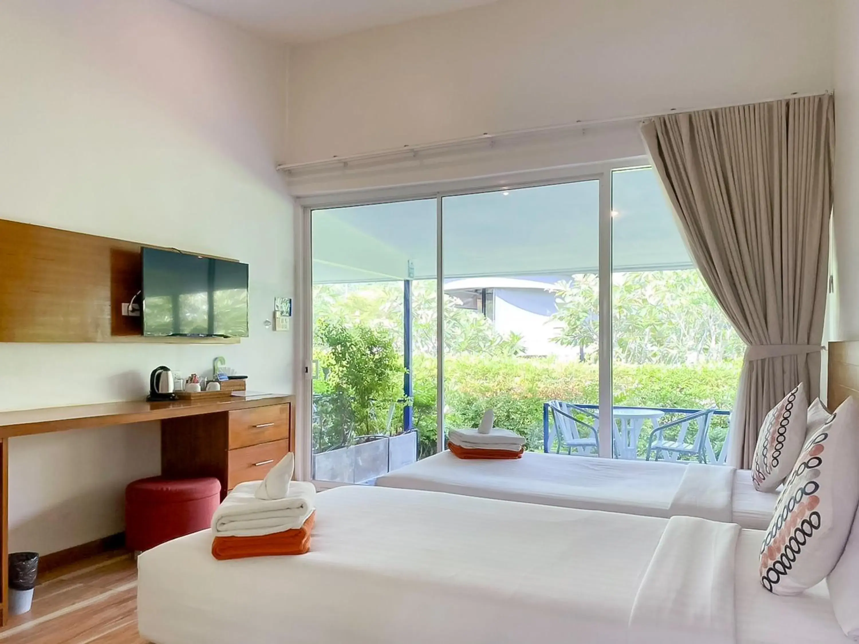 View (from property/room), Bed in Kata Forte Resort View (from property/room), Bed in Kata Forte Resort