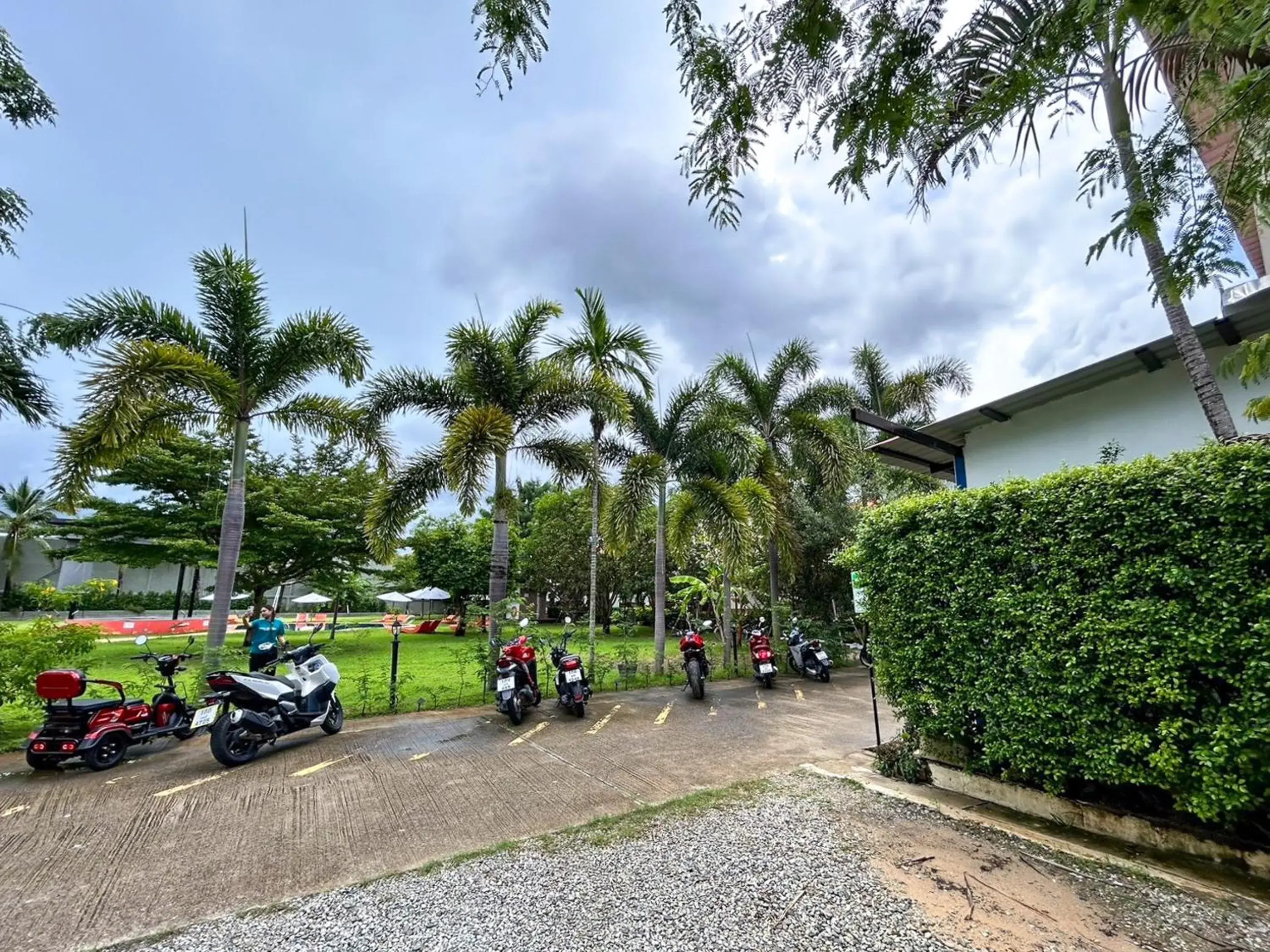Garden view in Kata Forte Resort Garden view in Kata Forte Resort