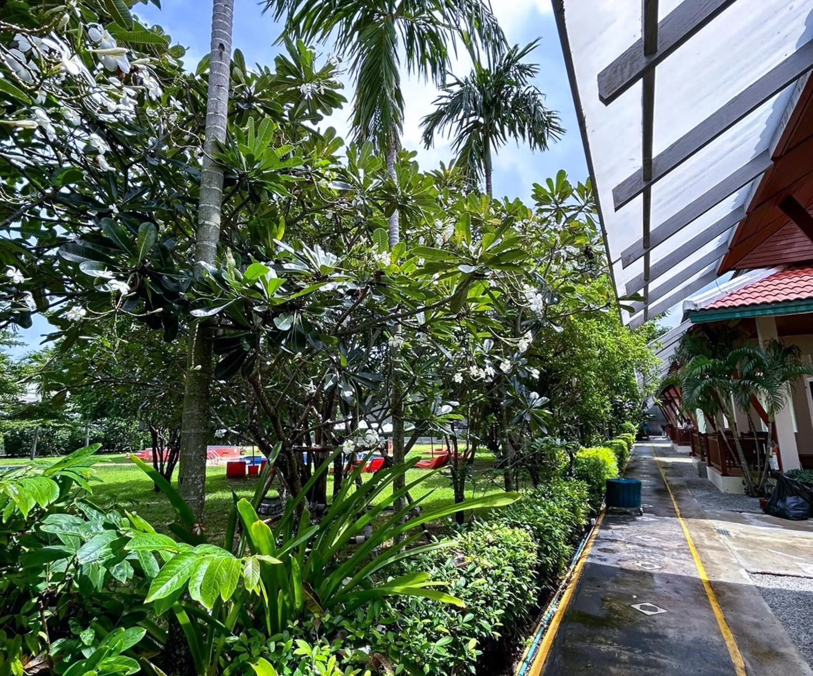 Garden view in Kata Forte Resort Garden view in Kata Forte Resort