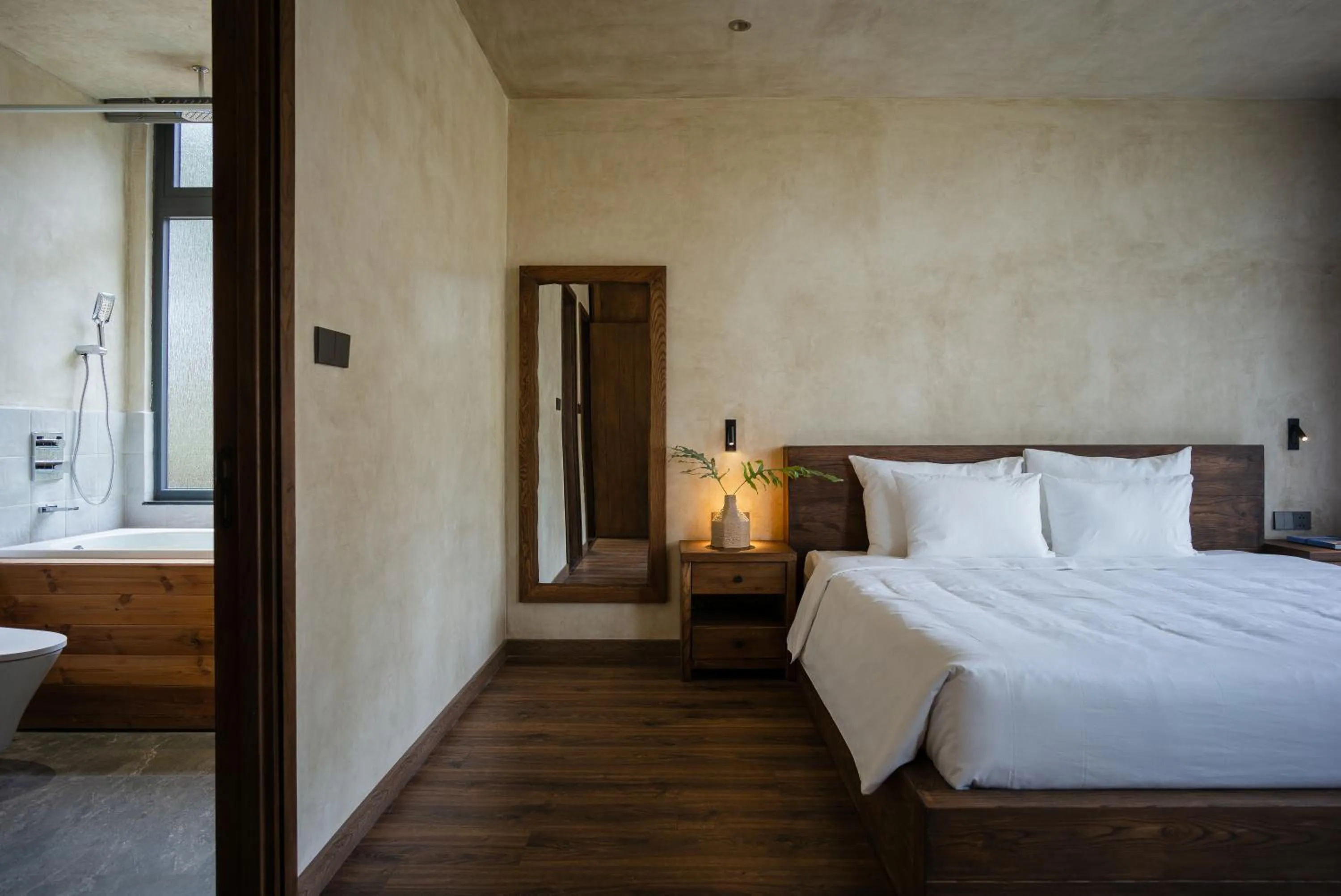 Bedroom, Bed in Mơ Stay - Forest Resort