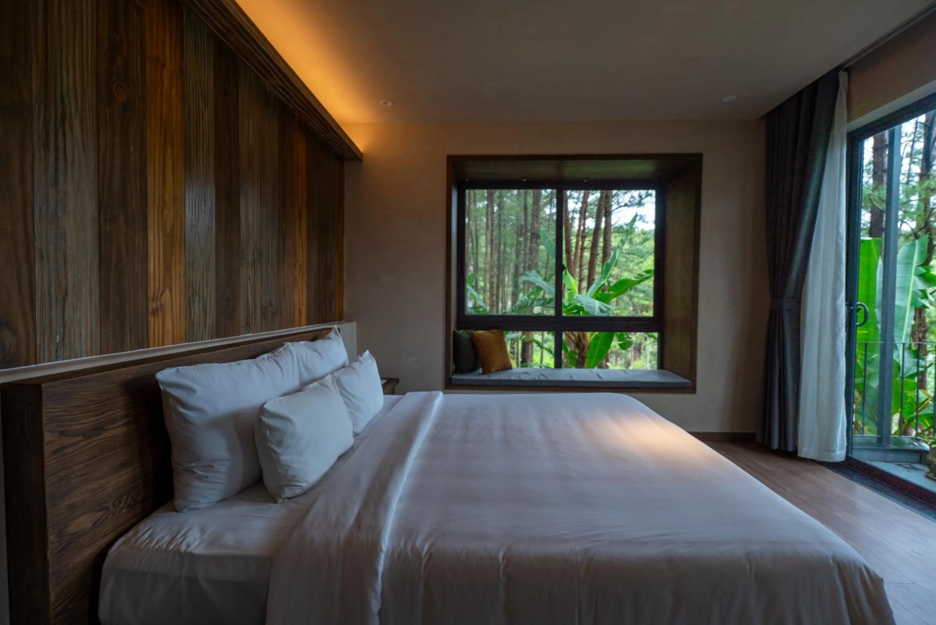 Bedroom, Bed in Mơ Stay - Forest Resort