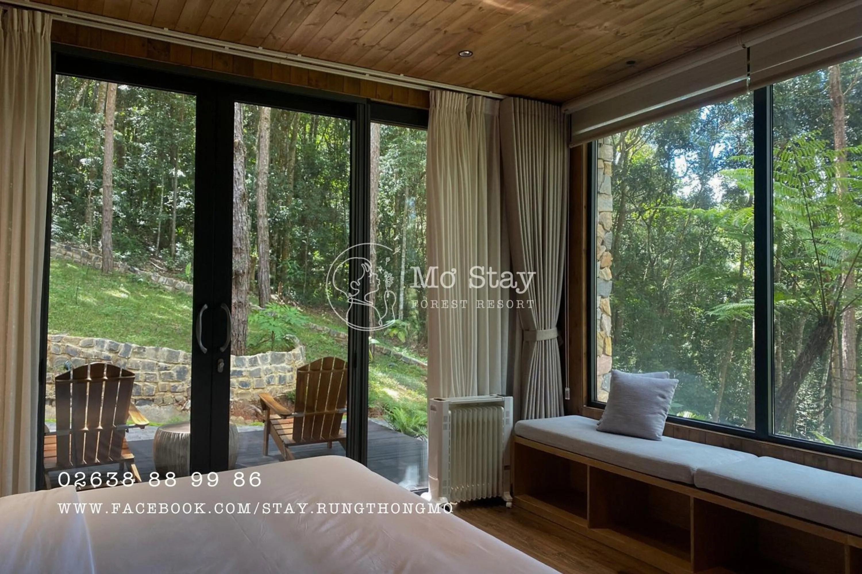 Balcony/Terrace in Mơ Stay - Forest Resort