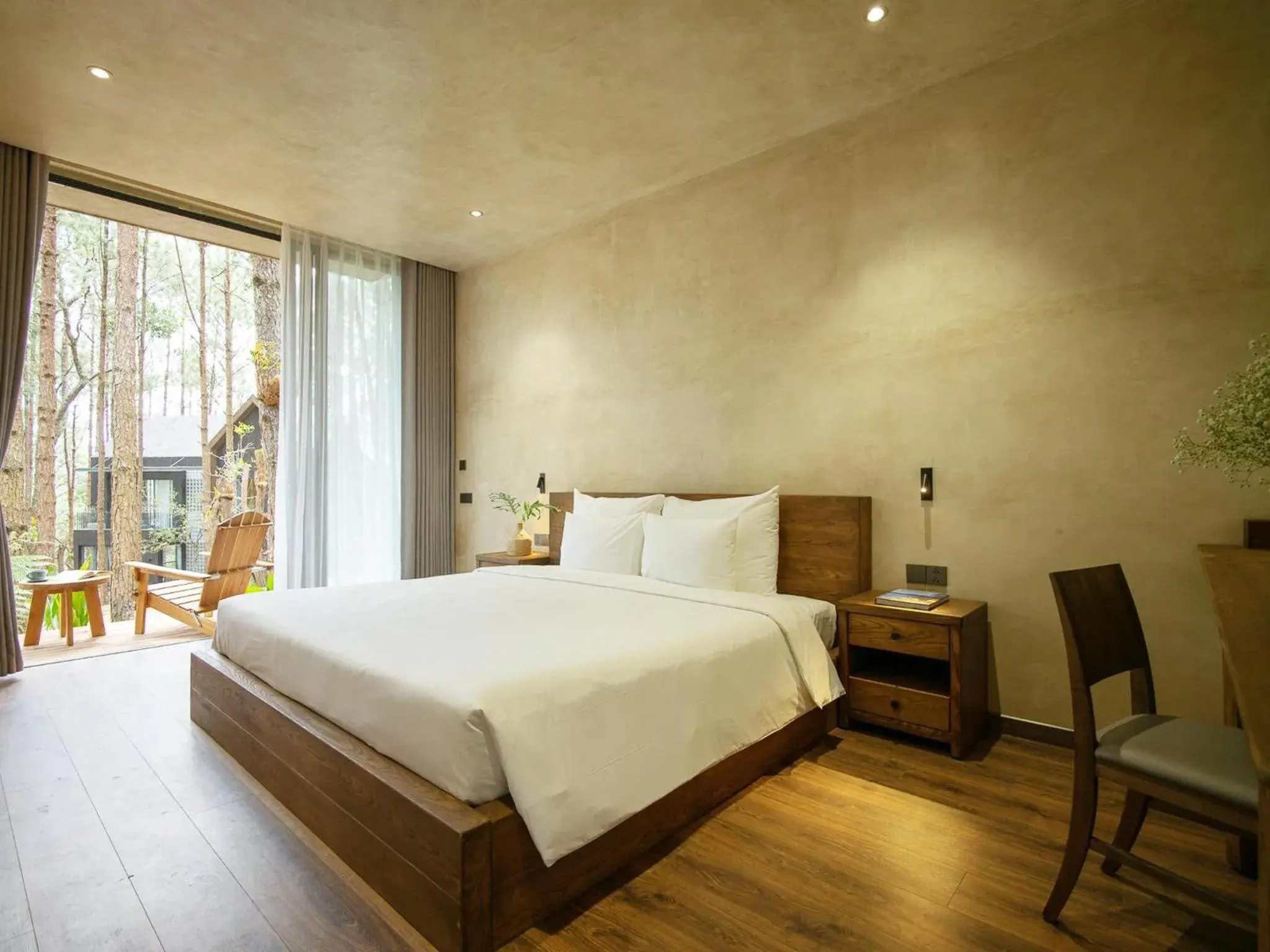 Bed in Mơ Stay - Forest Resort Bed in Mơ Stay - Forest Resort