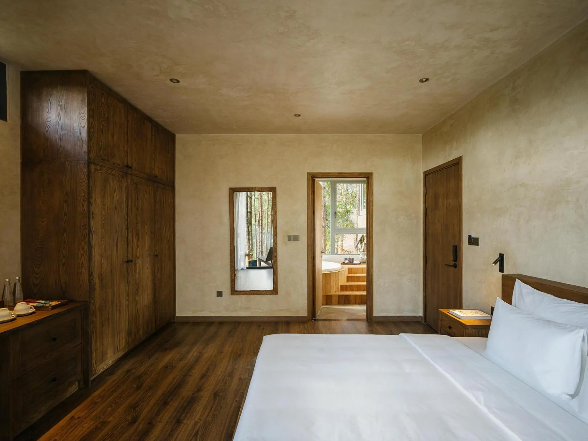 Bedroom, Bed in Mơ Stay - Forest Resort