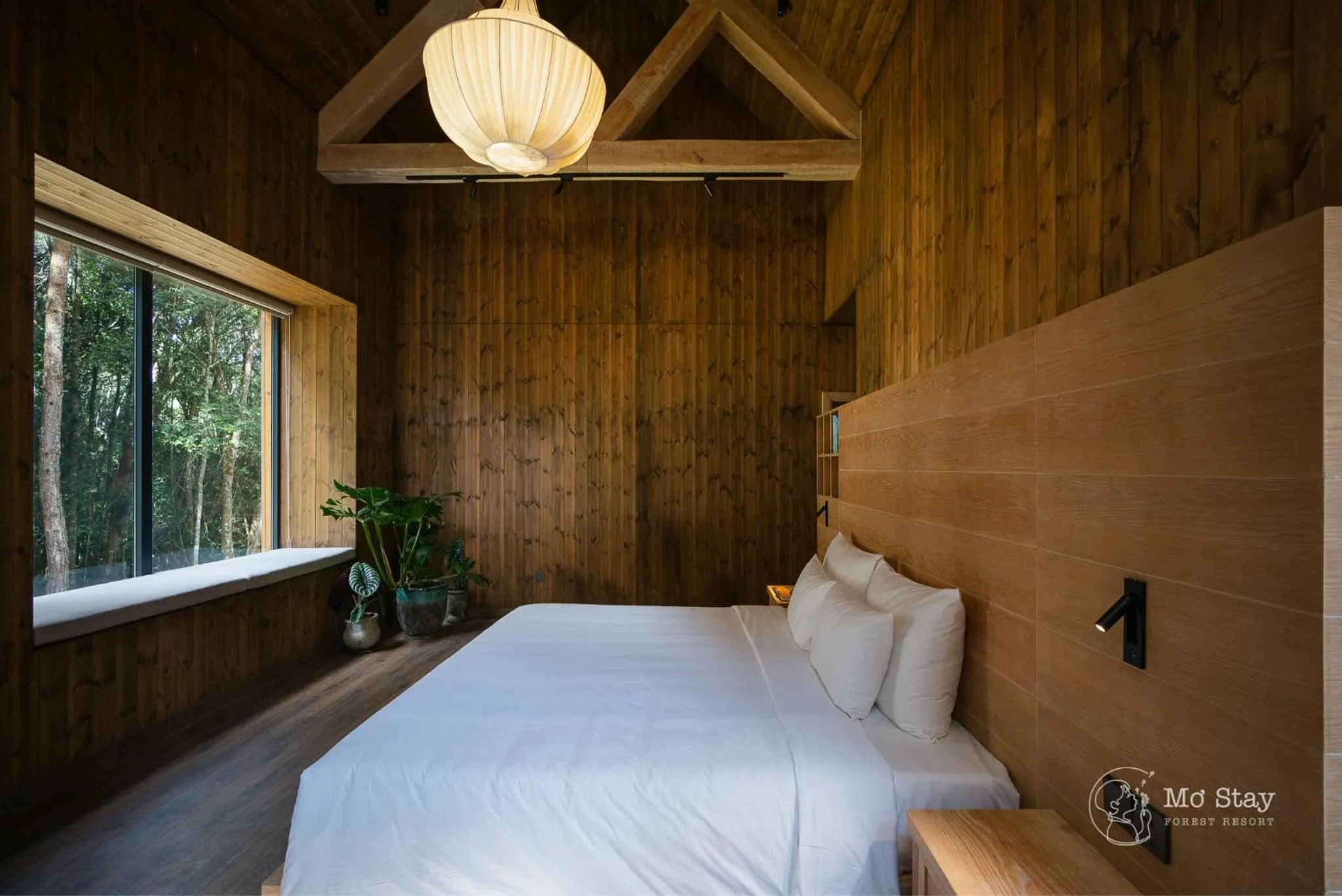 Bedroom, Bed in Mơ Stay - Forest Resort