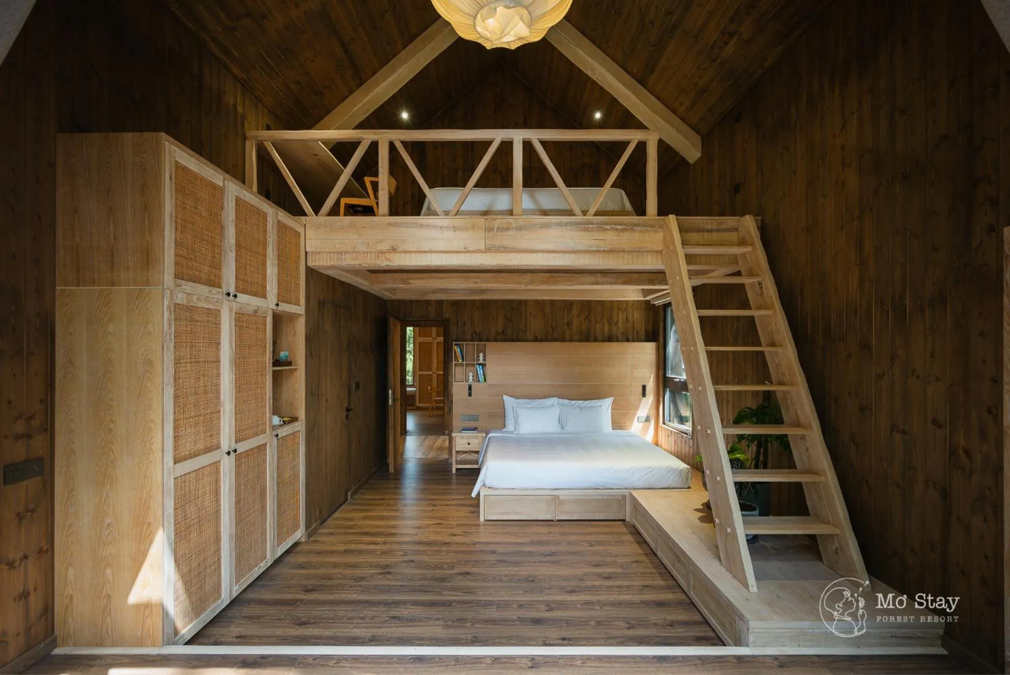 Bed in Mơ Stay - Forest Resort