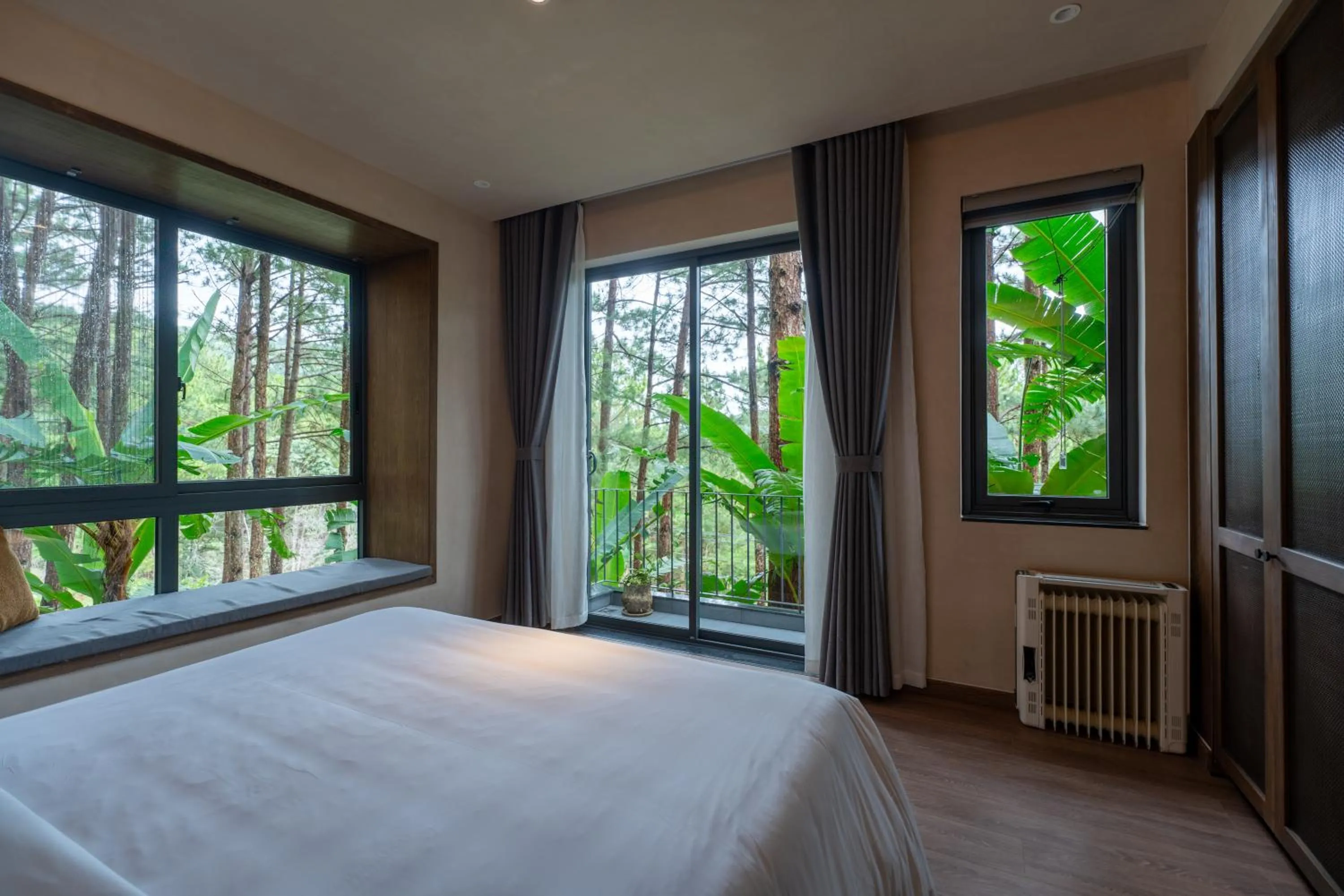 Bedroom, Bed in Mơ Stay - Forest Resort