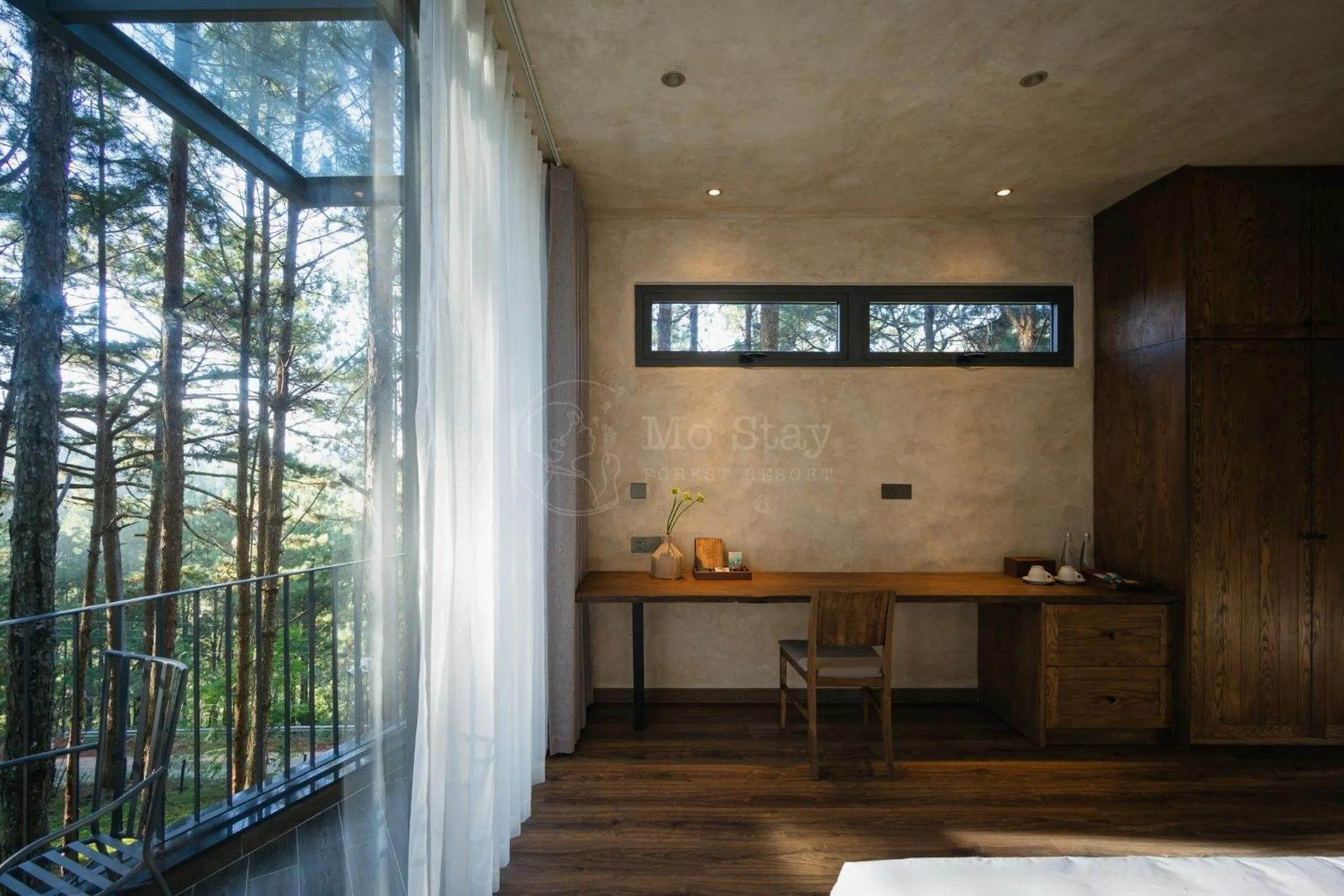 Balcony/Terrace in Mơ Stay - Forest Resort