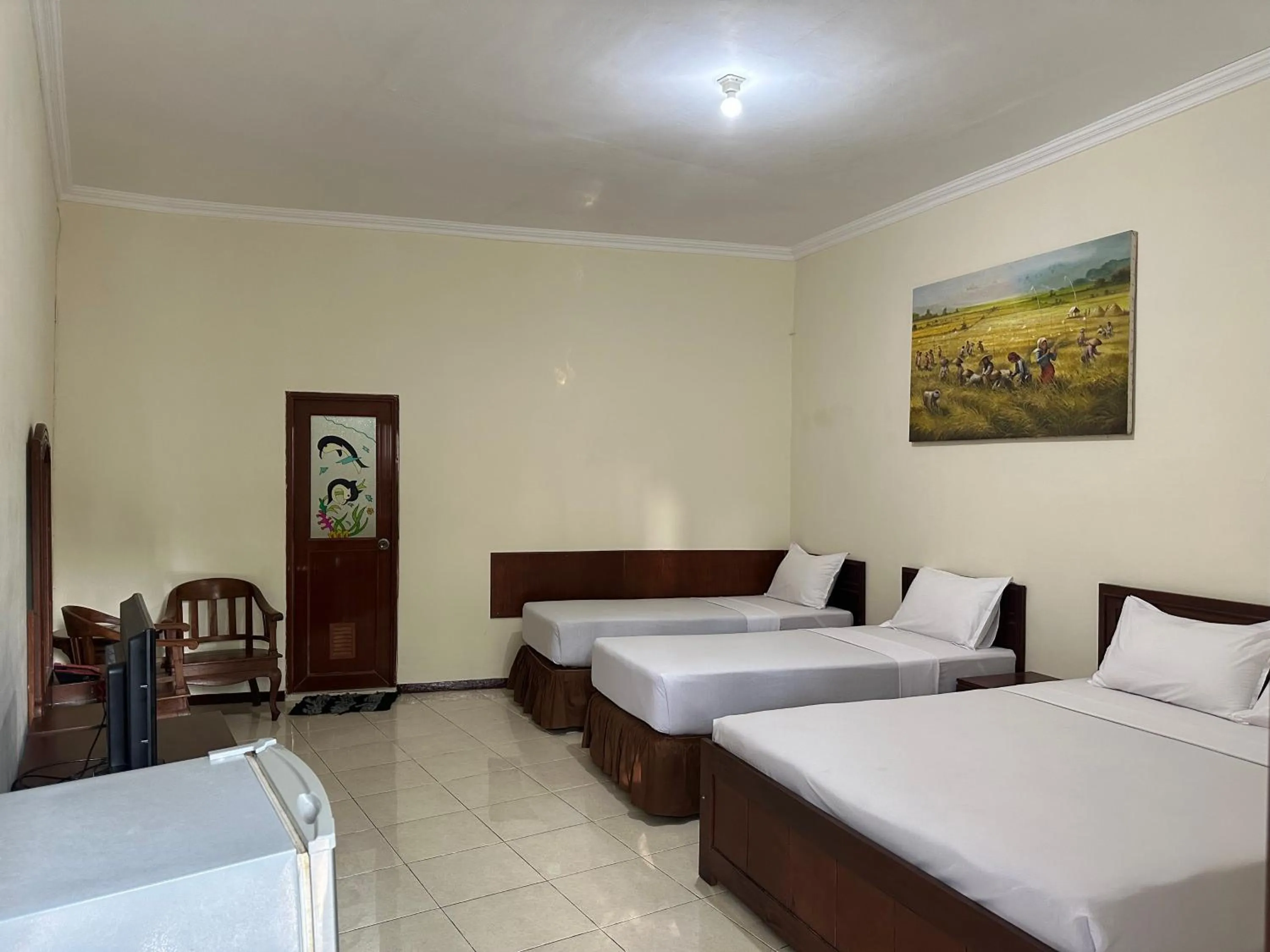 Bed in Hotel Winong Asri