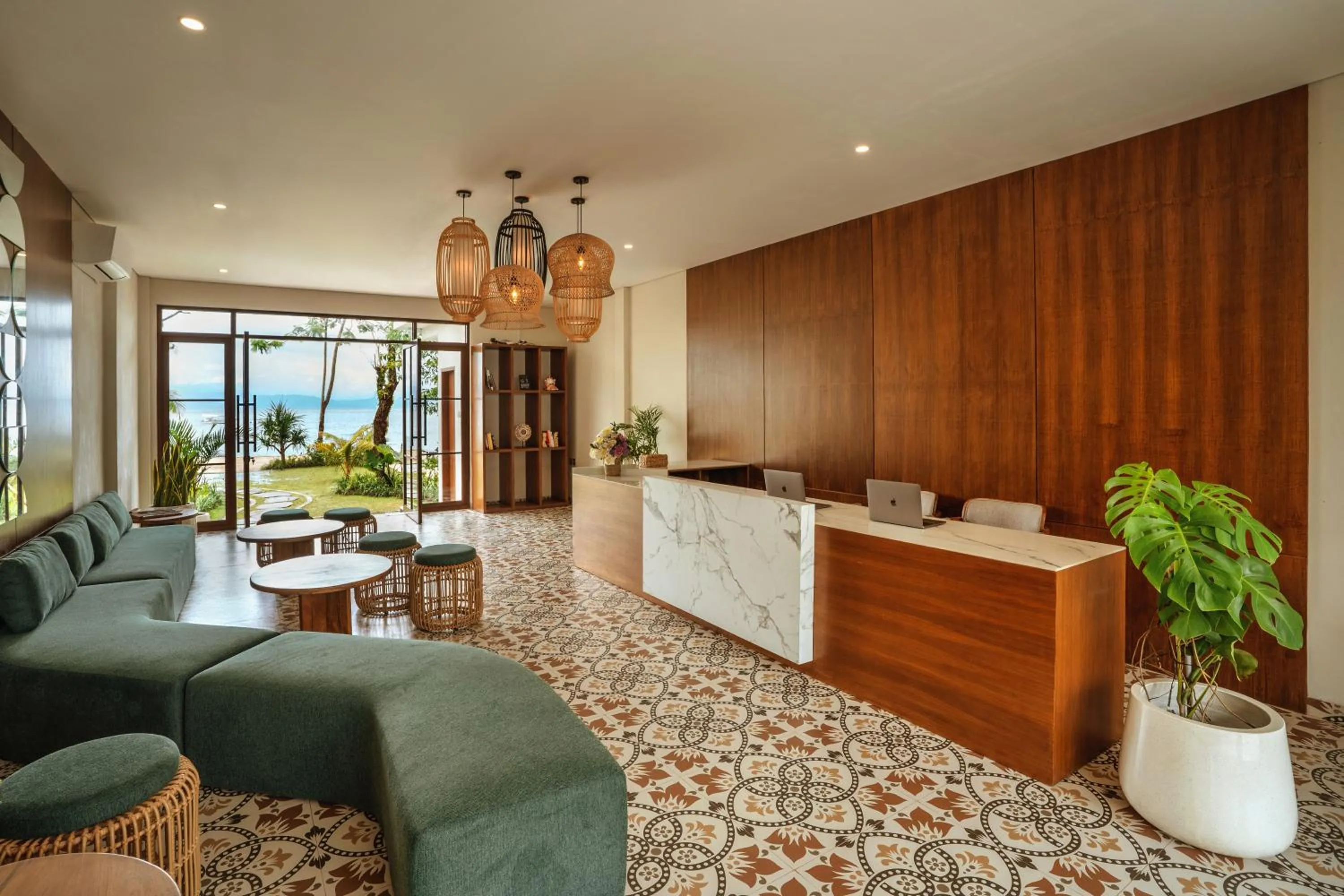 Lobby or reception in Khamara Beach Resort