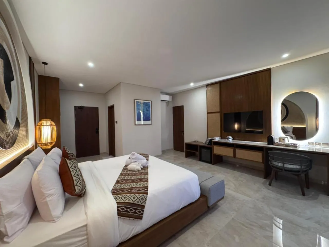 TV and multimedia, Bed in Khamara Beach Resort