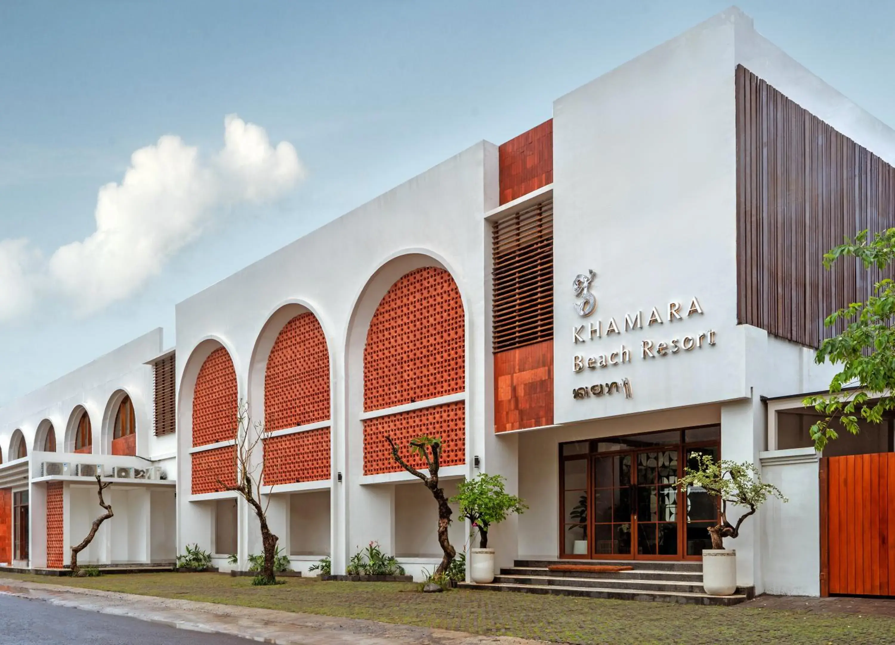 Property building in Khamara Beach Resort Property building in Khamara Beach Resort