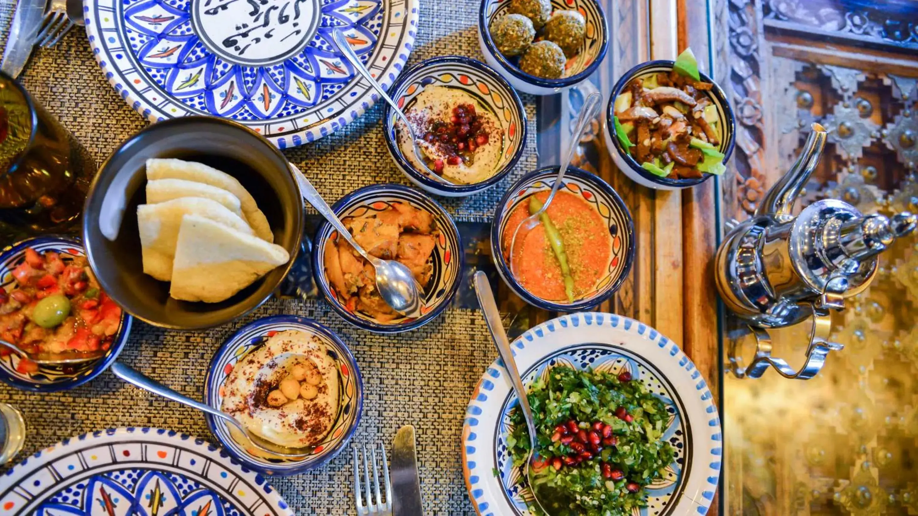 Food close-up in Jumeirah Jabal Omar Makkah Food close-up in Jumeirah Jabal Omar Makkah