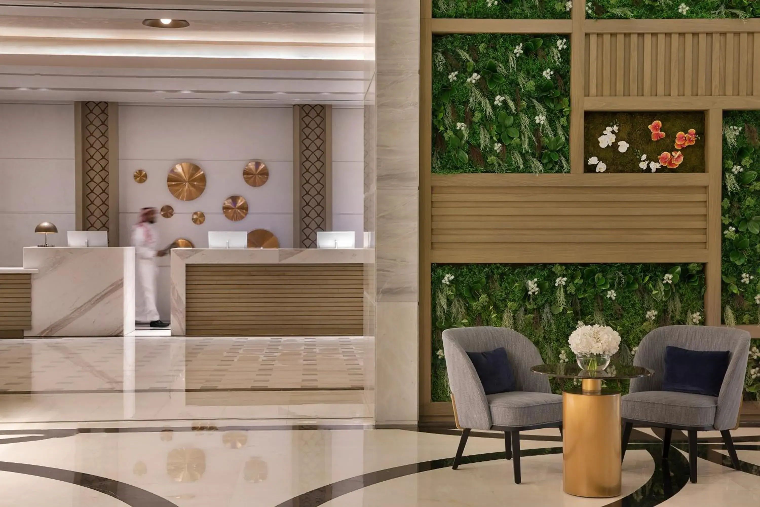 Lobby or reception in Jumeirah Jabal Omar Makkah Lobby or reception in Jumeirah Jabal Omar Makkah
