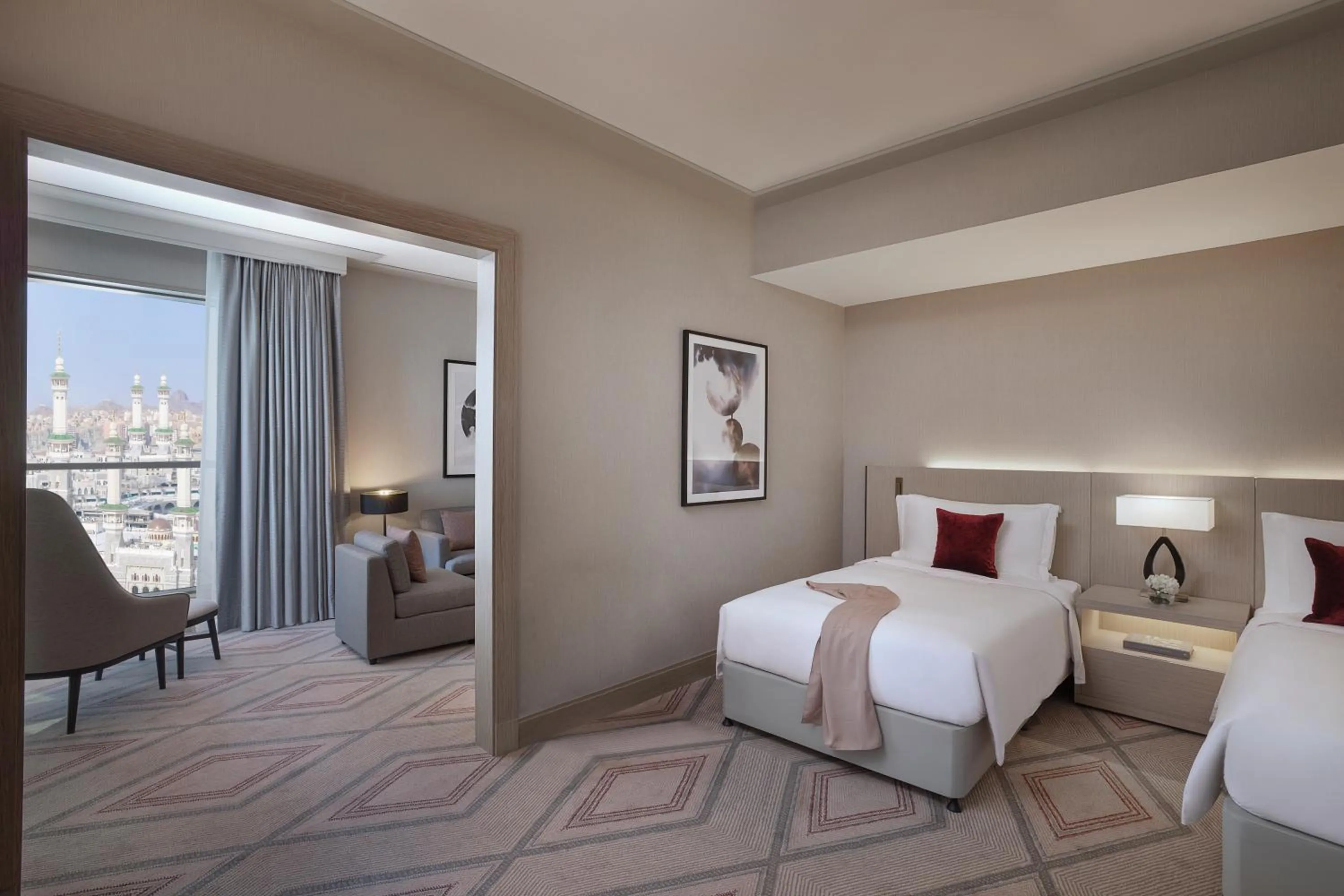 Living room, Bed in Jumeirah Jabal Omar Makkah