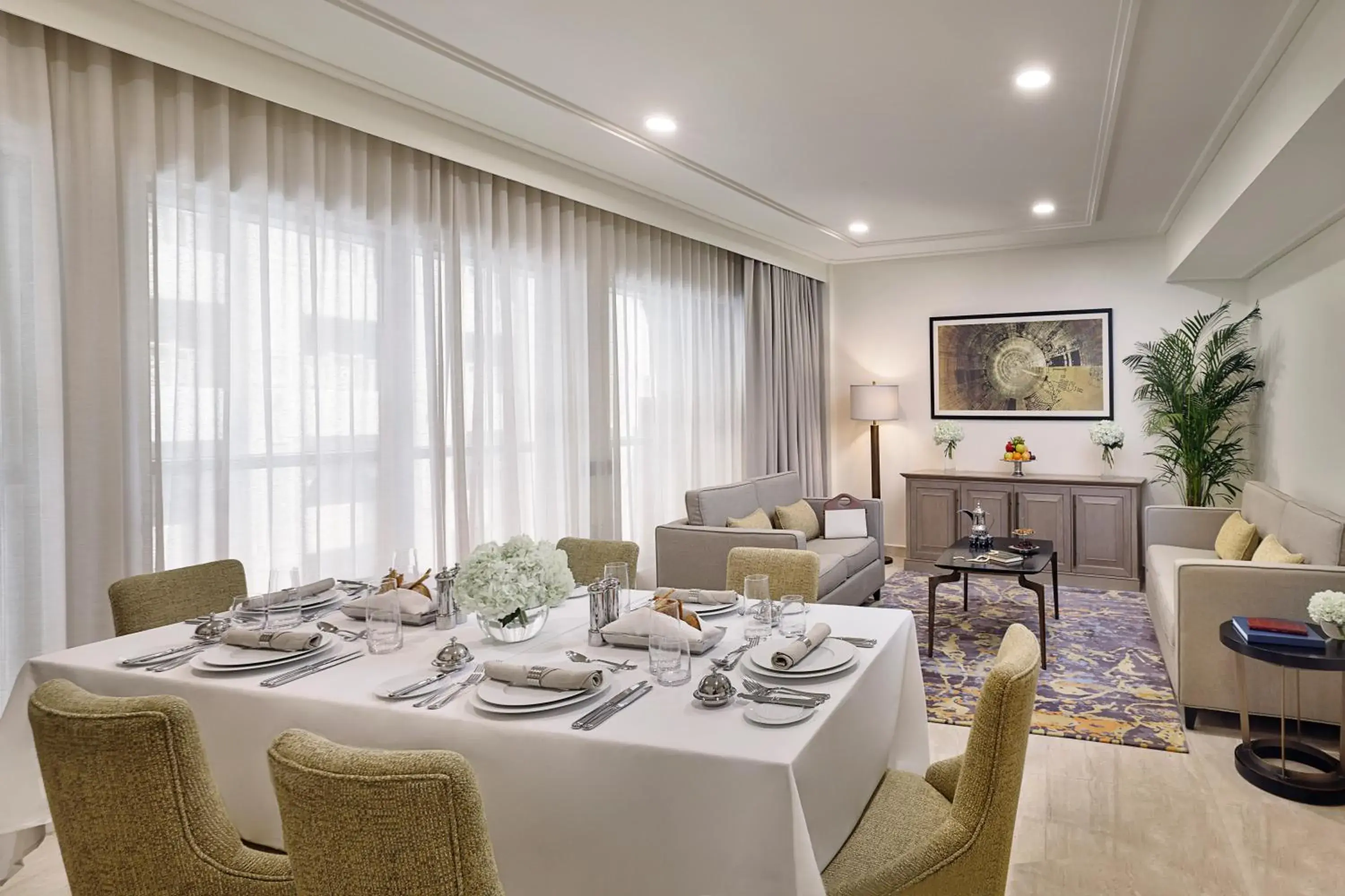 Living room in Jumeirah Jabal Omar Makkah Living room in Jumeirah Jabal Omar Makkah