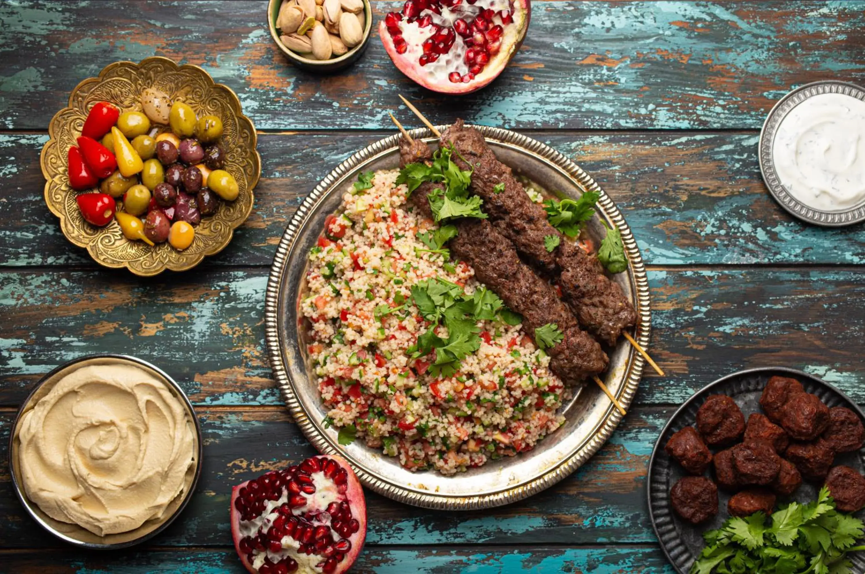 Food close-up in Jumeirah Jabal Omar Makkah Food close-up in Jumeirah Jabal Omar Makkah