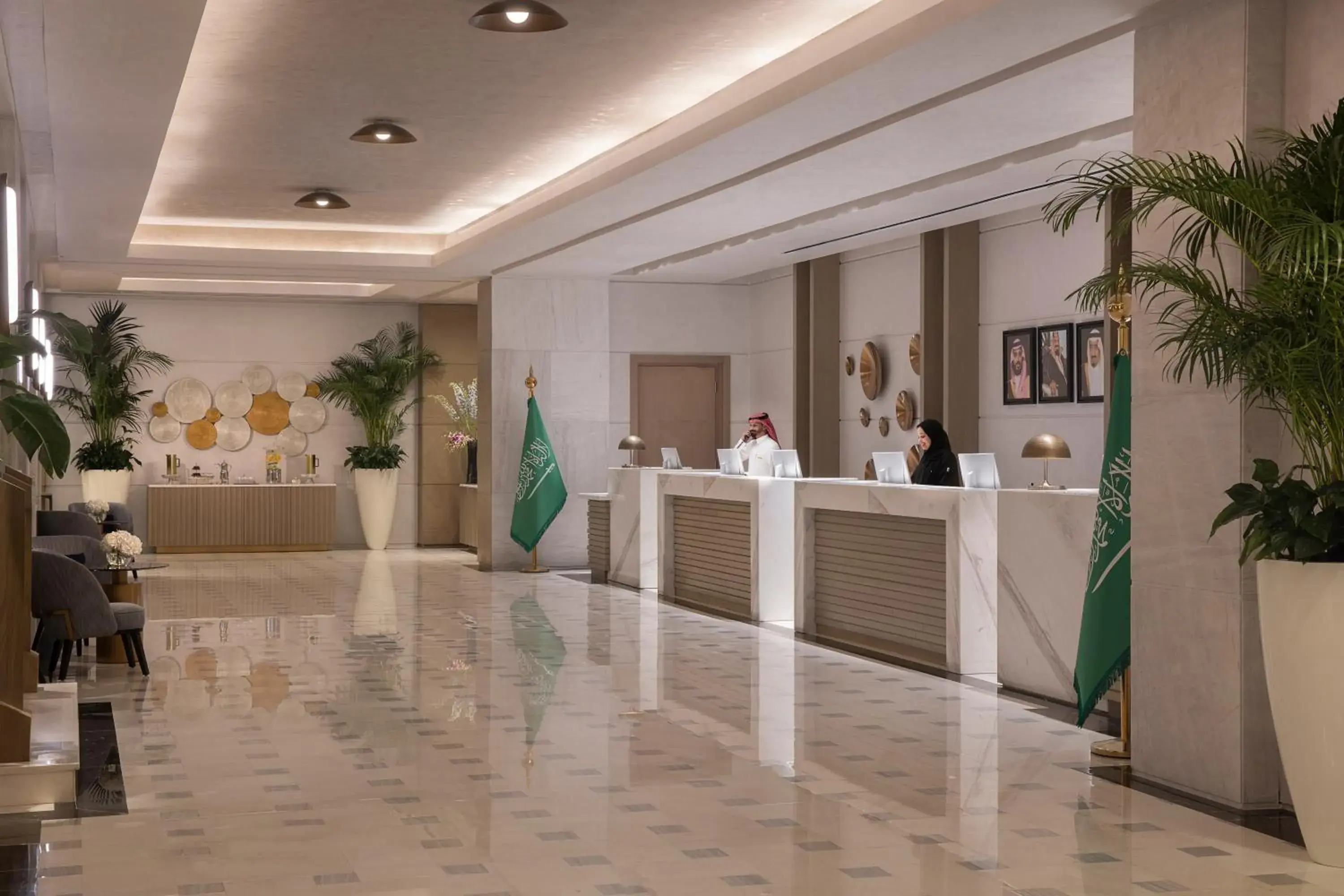 Lobby or reception in Jumeirah Jabal Omar Makkah Lobby or reception in Jumeirah Jabal Omar Makkah