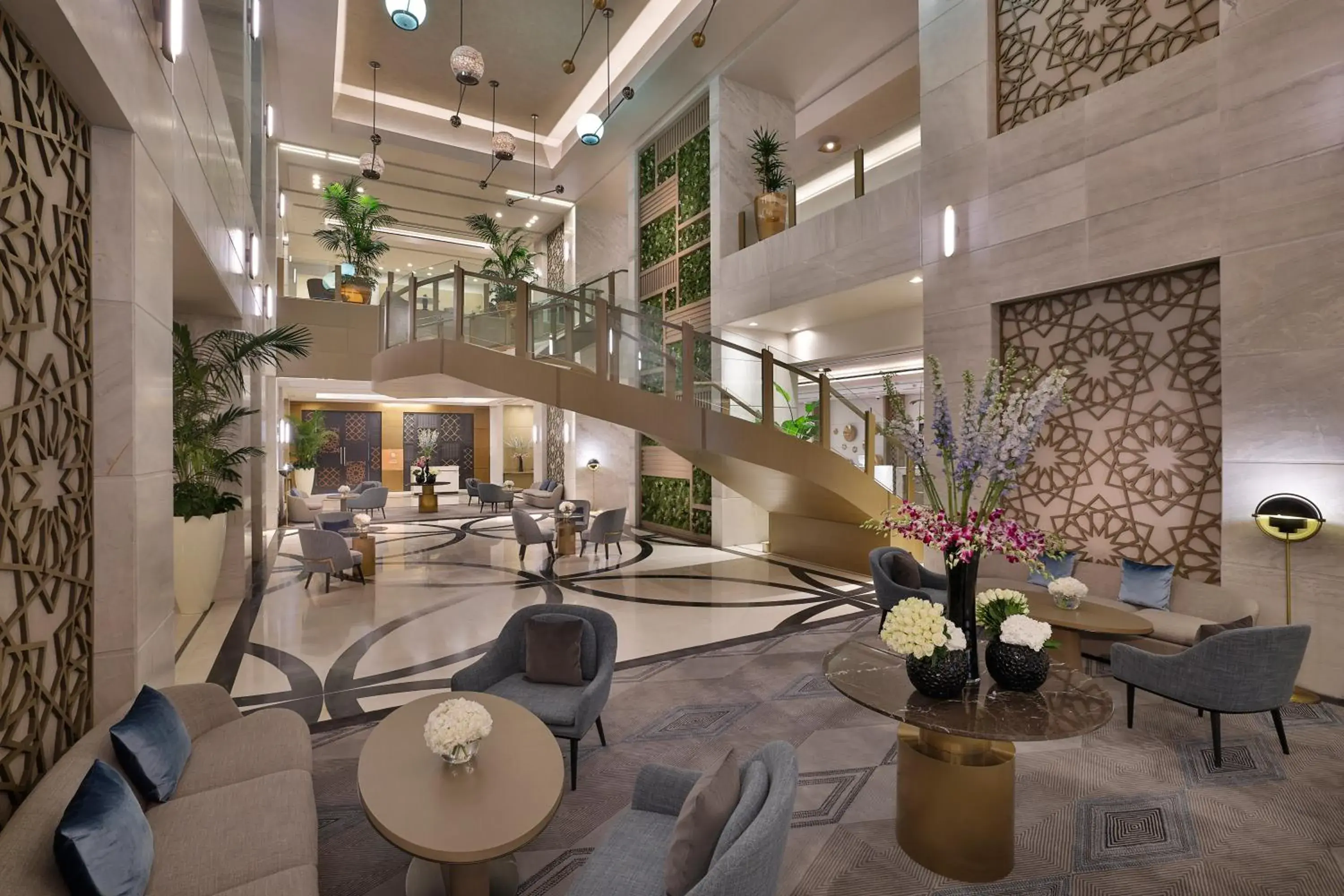 Lobby or reception in Jumeirah Jabal Omar Makkah Lobby or reception in Jumeirah Jabal Omar Makkah