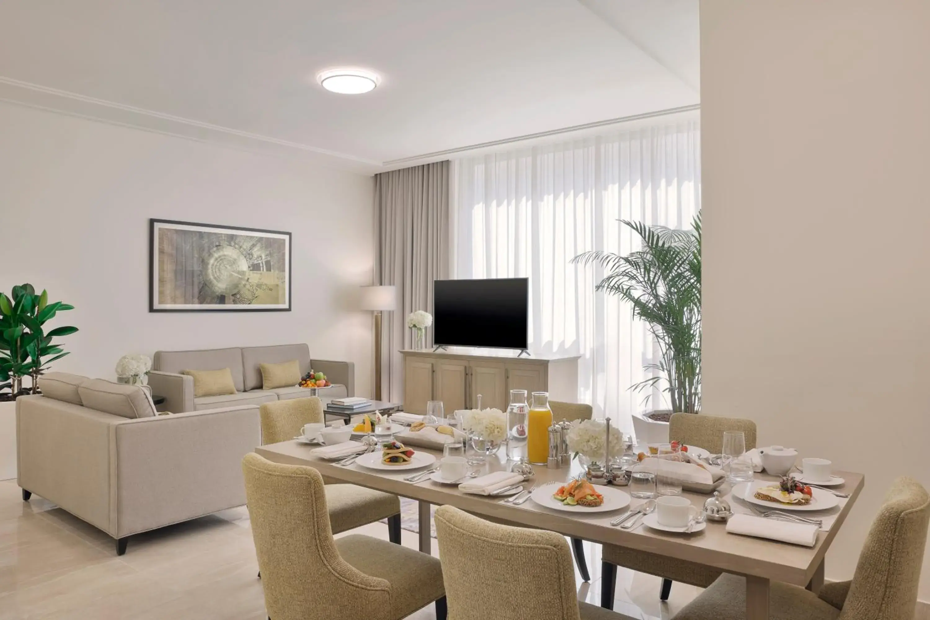 Living room in Jumeirah Jabal Omar Makkah Living room in Jumeirah Jabal Omar Makkah