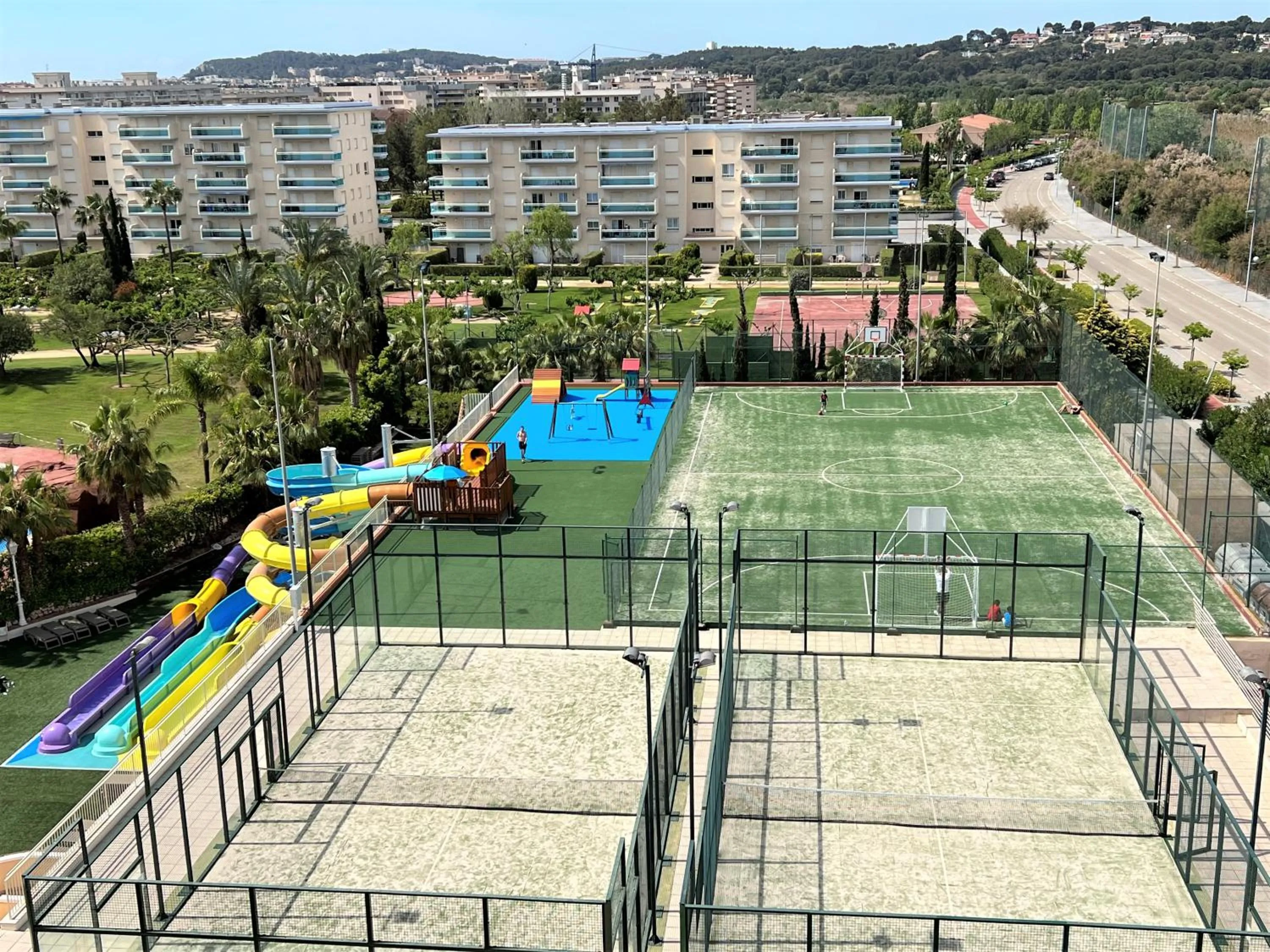 Aqua park in Ohtels La Hacienda