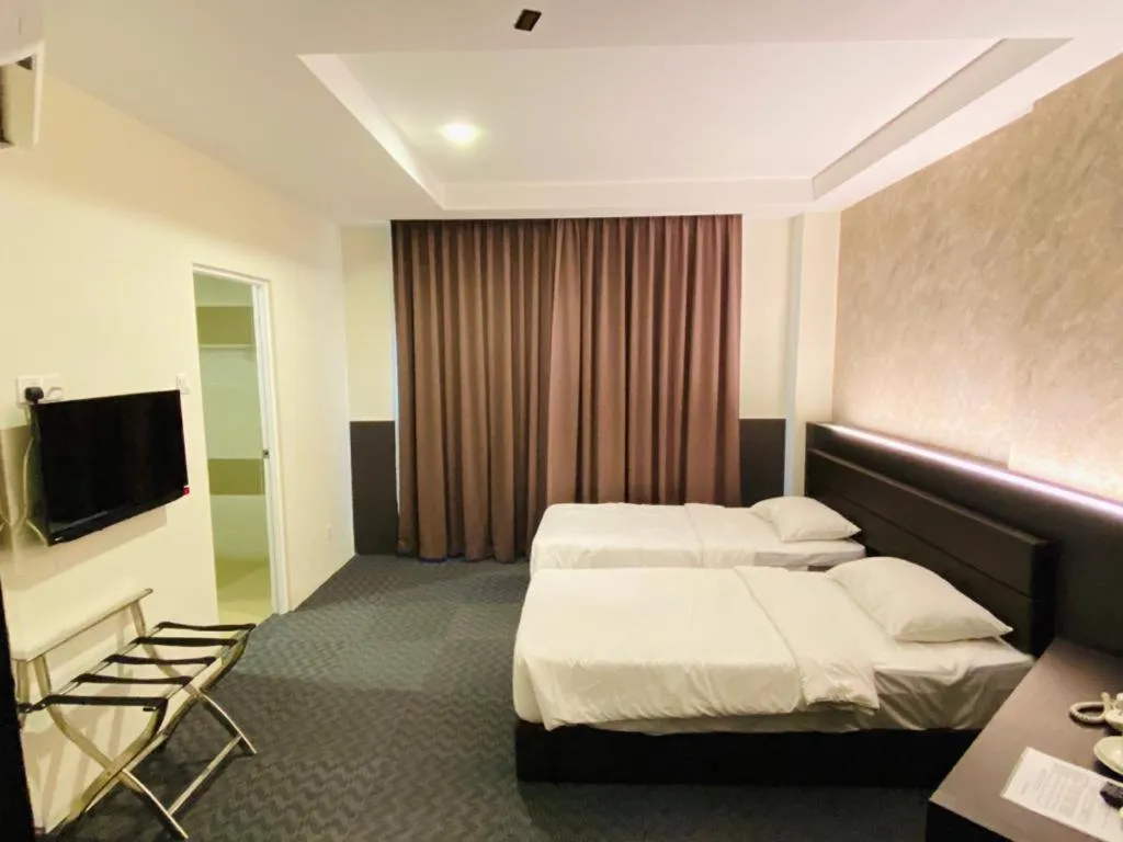 Bed in Just Hotel BP