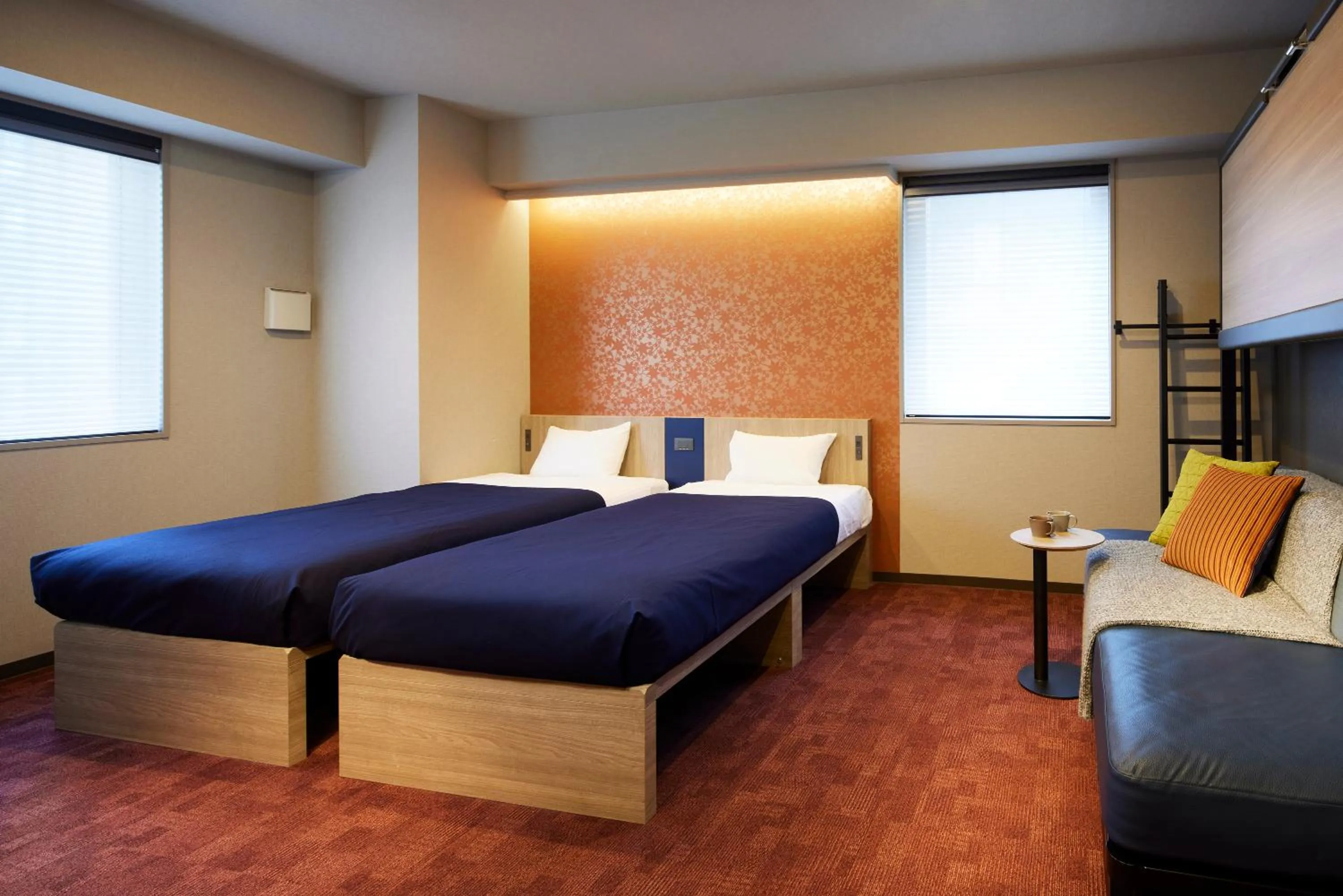 Photo of the whole room, Bed in Minn Nihonbashi