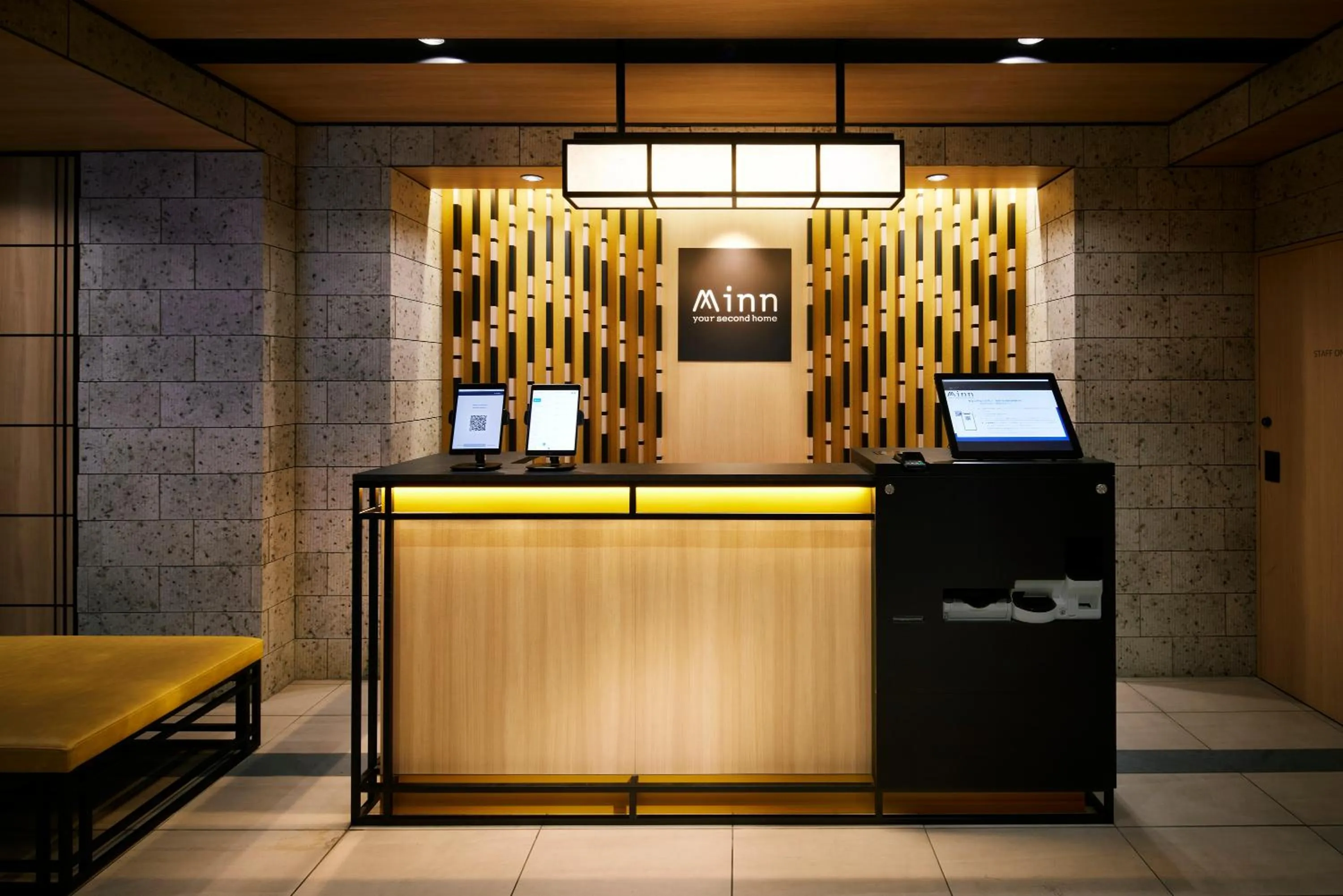 Lobby or reception in Minn Asakusa Kappabashi