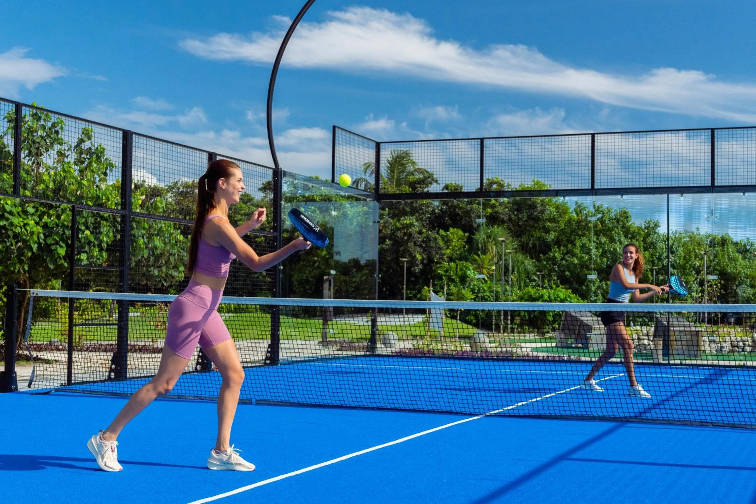 Tennis court in RAAYA By Atmosphere - Premium All Inclusive with Free Transfers